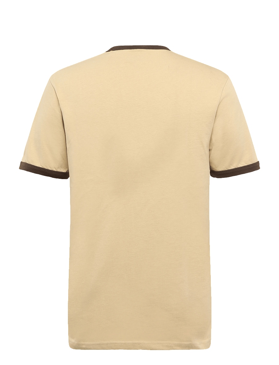 Lyle & Scott - Ringer T-shirt - lühikeste varrukatega t-särgid - sandstorm/ ebony - 1