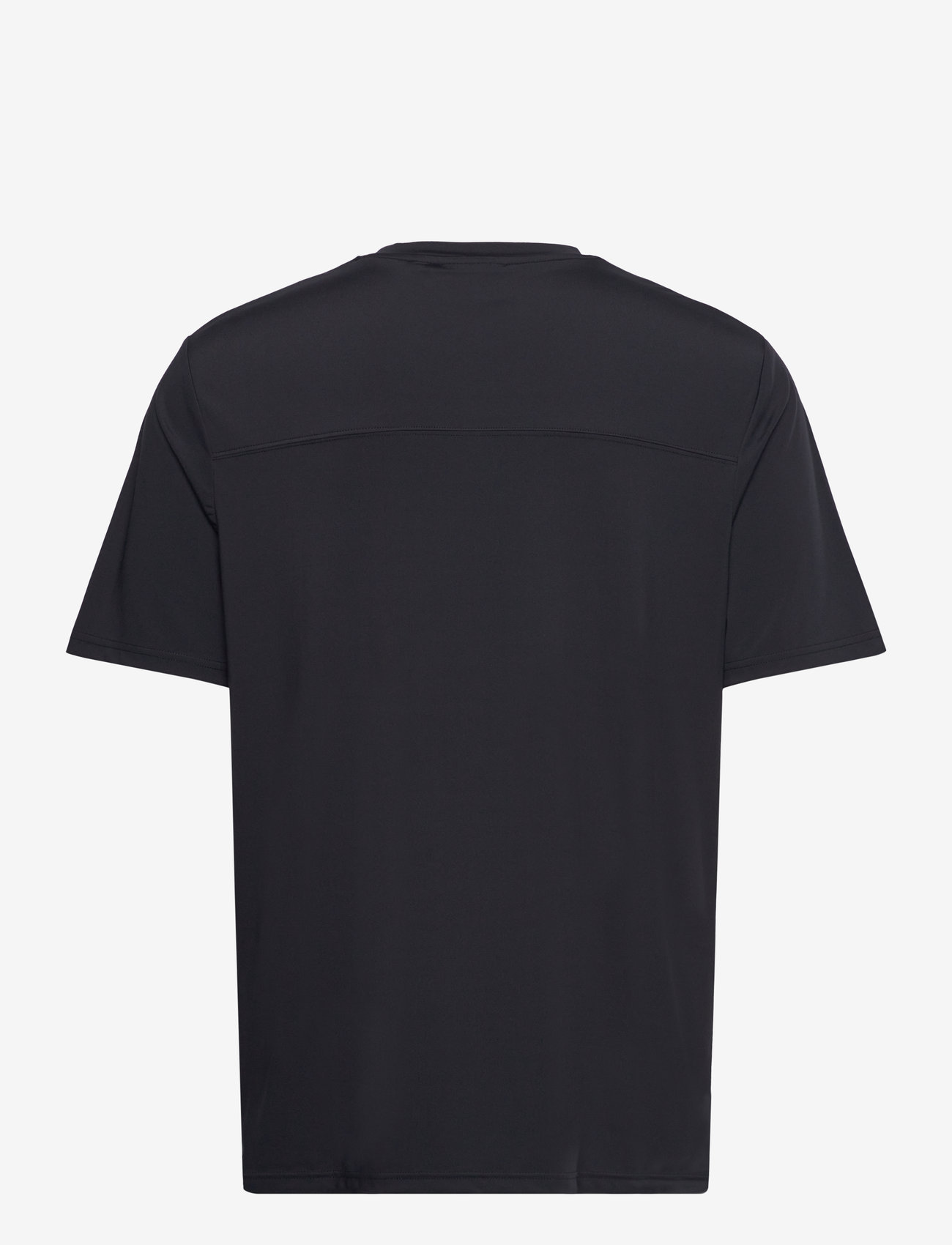 Lyle & Scott - Panelled Neoprene T-shirt - lühikeste varrukatega t-särgid - z865 jet black - 2