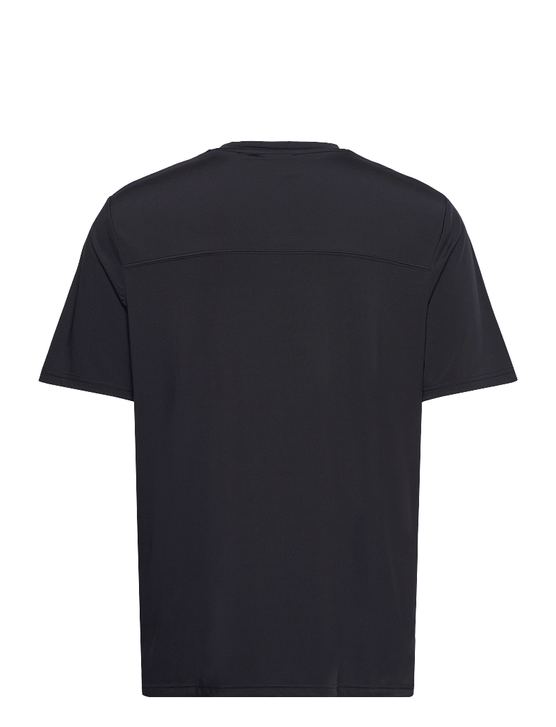 Lyle & Scott - Panelled Neoprene T-shirt - lühikeste varrukatega t-särgid - z865 jet black - 2