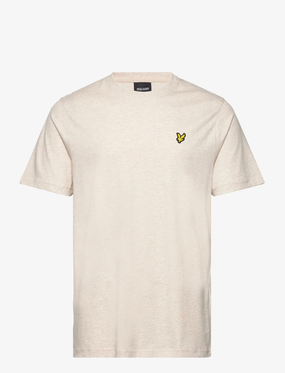 Lyle & Scott - Heather T-Shirt - short-sleeved t-shirts - x834 natural marl - 1