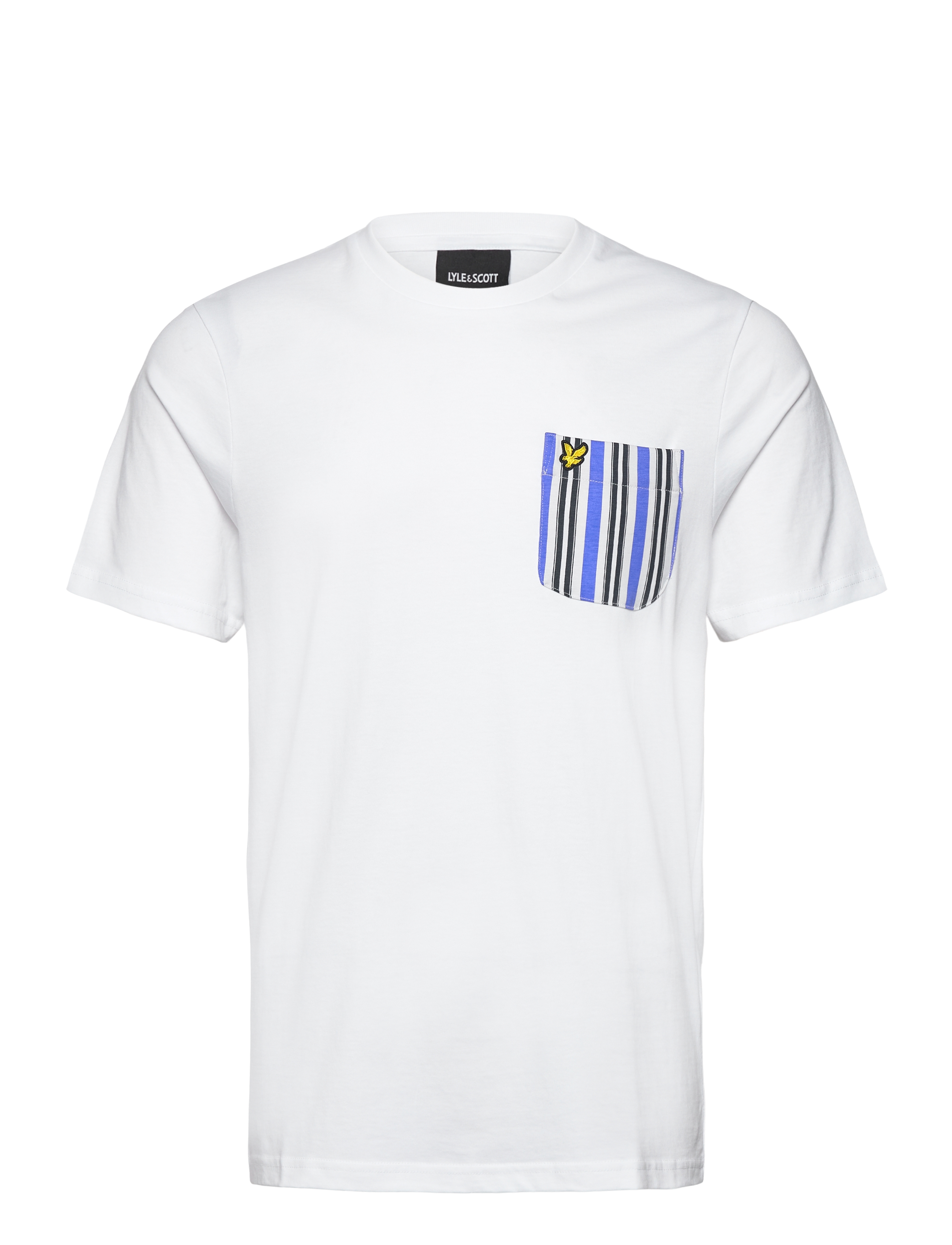 Stripe Pocket T-Shirt - 626 WHITE