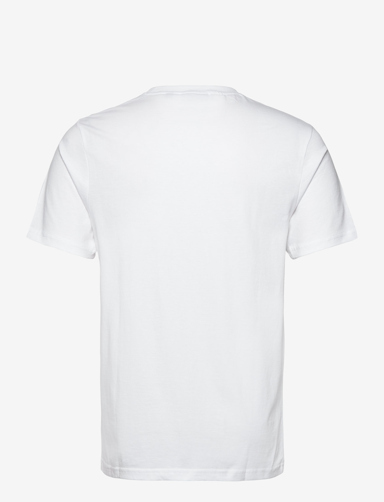 Lyle & Scott - Stripe Pocket T-Shirt - kortärmade t-shirts - 626 white - 2