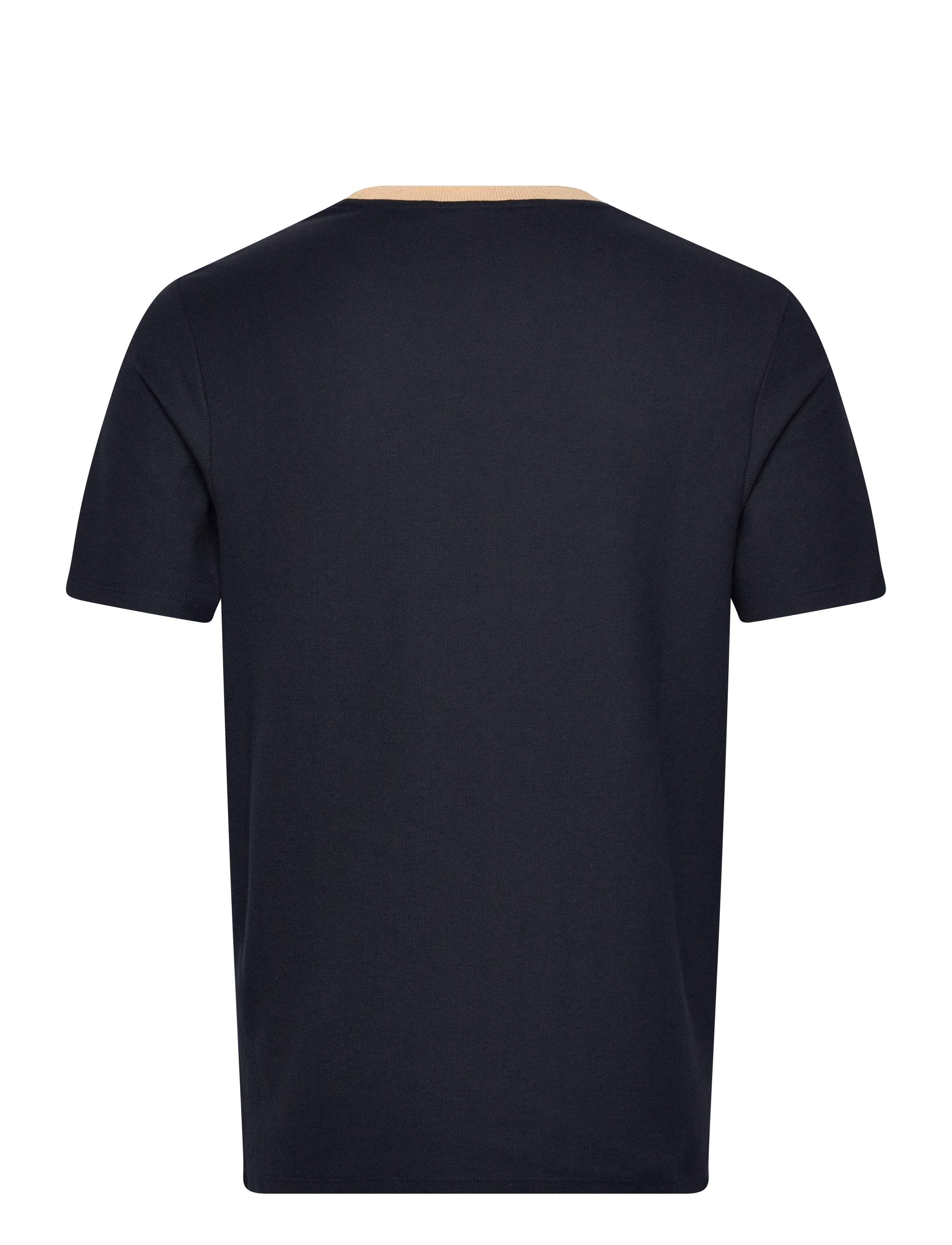 Lyle & Scott - Contrast Collar T-shirt - z271 dark navy - 2