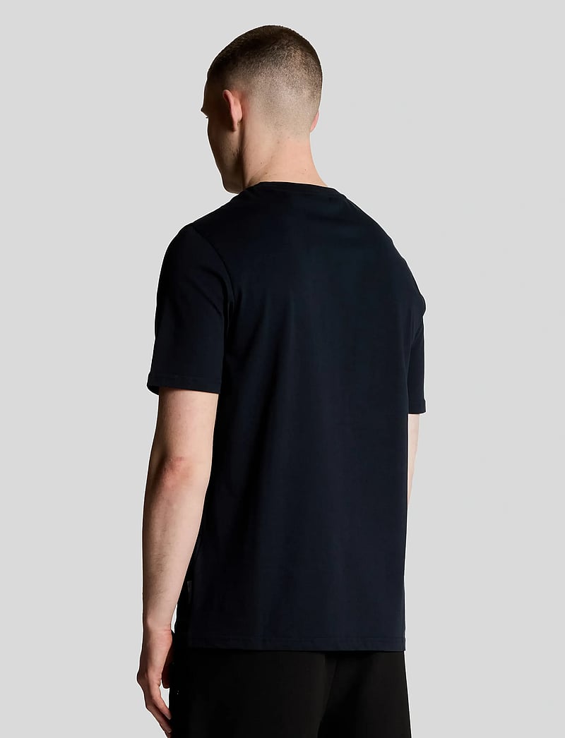 Lyle & Scott - Sunnies FC Graphic T-shirt - kortärmade t-shirts - z271 dark navy - 3