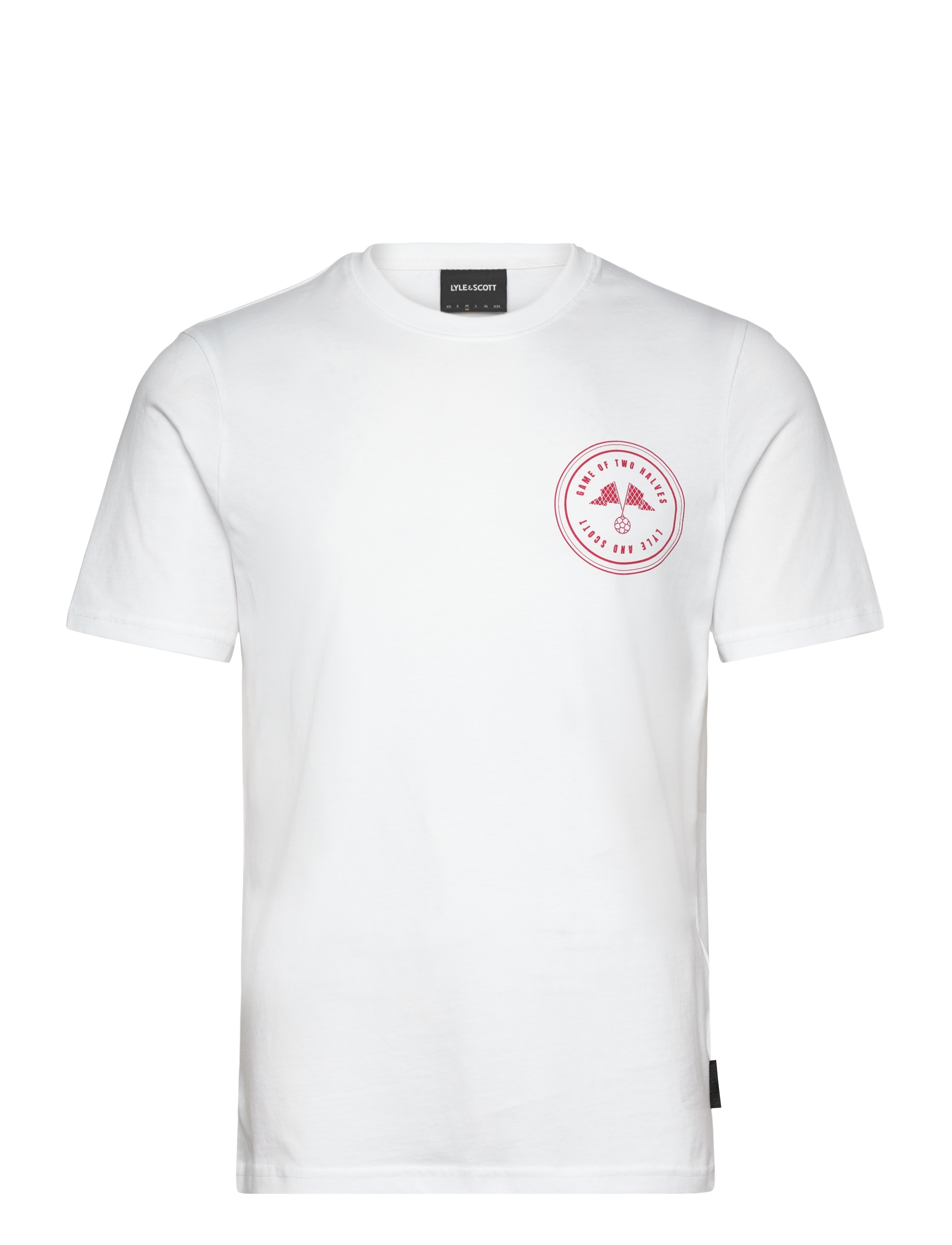X814 WHITE/ FLARE RED