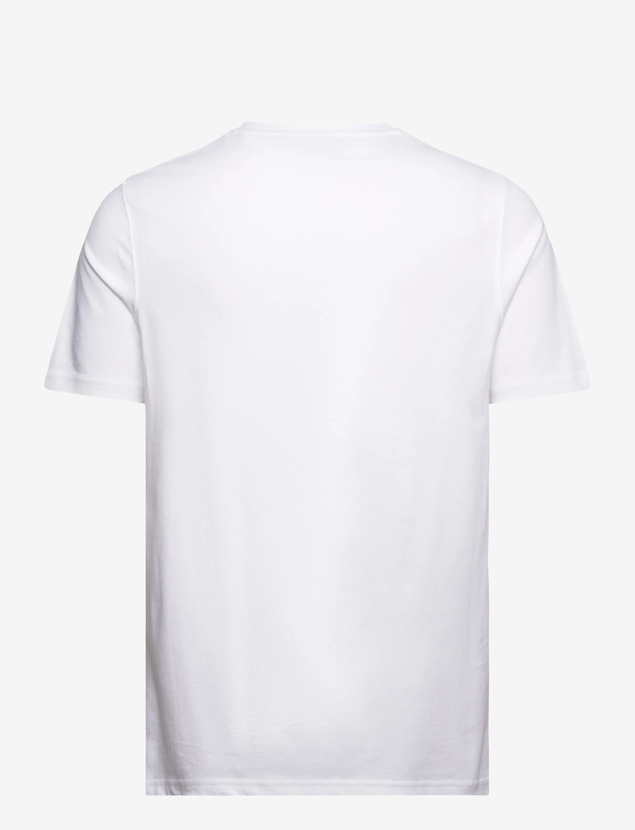 Lyle & Scott - Script T-Shirt - efterårstøj - 626 white - 1