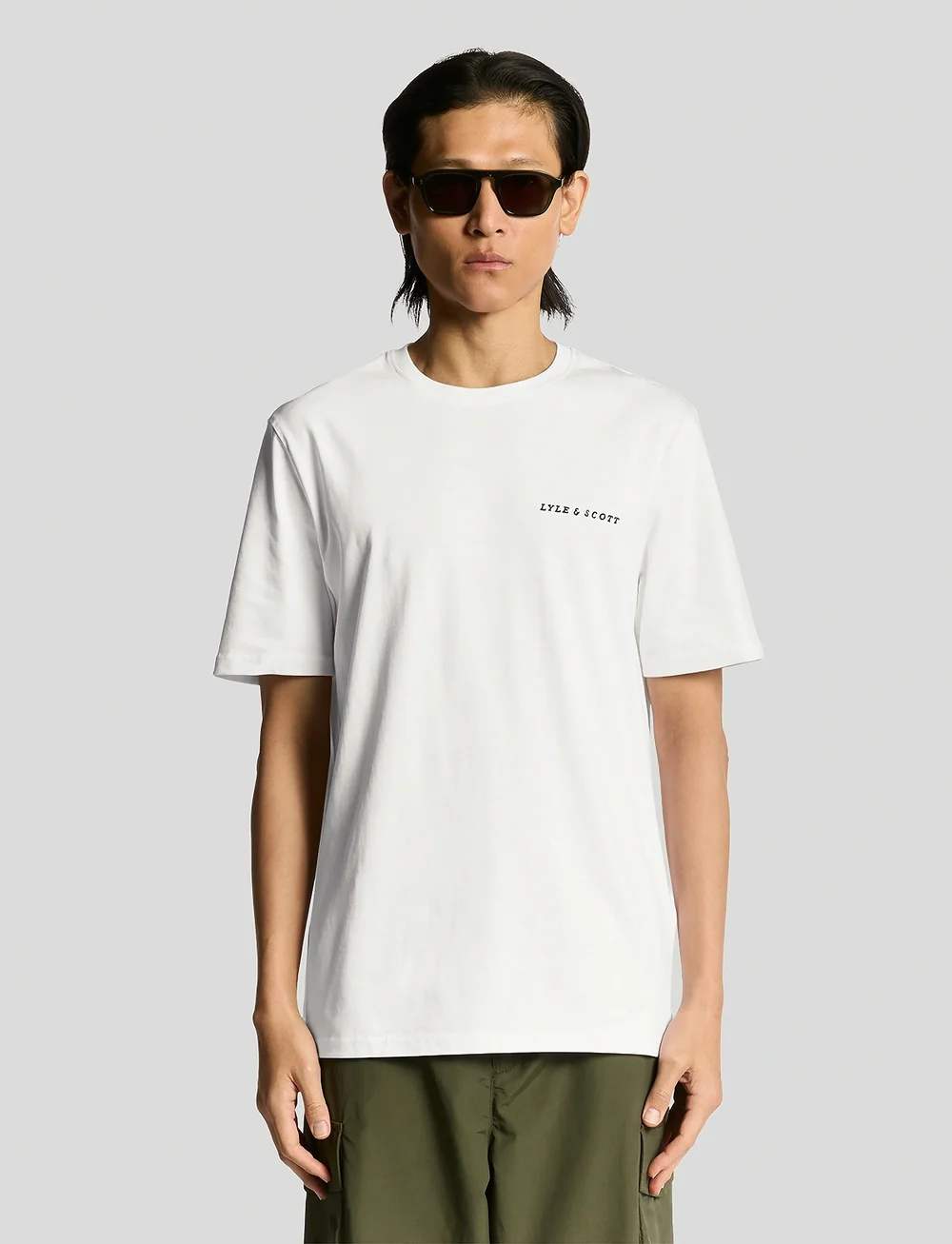 Lyle & Scott - Script T-Shirt - kurzärmelig - 626 white - 0