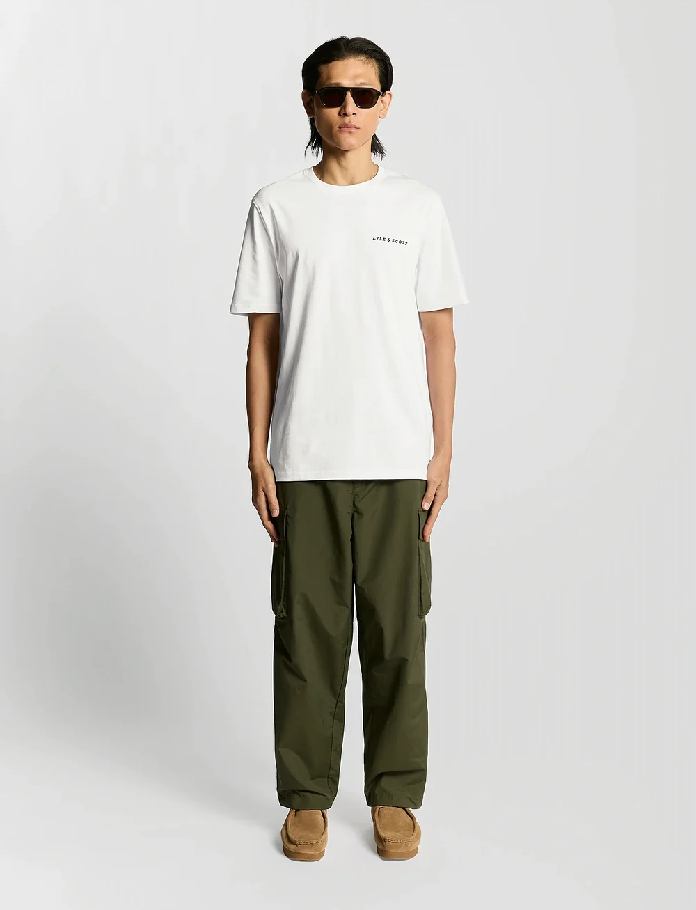 Lyle & Scott - Script T-Shirt - kurzärmelig - 626 white - 4