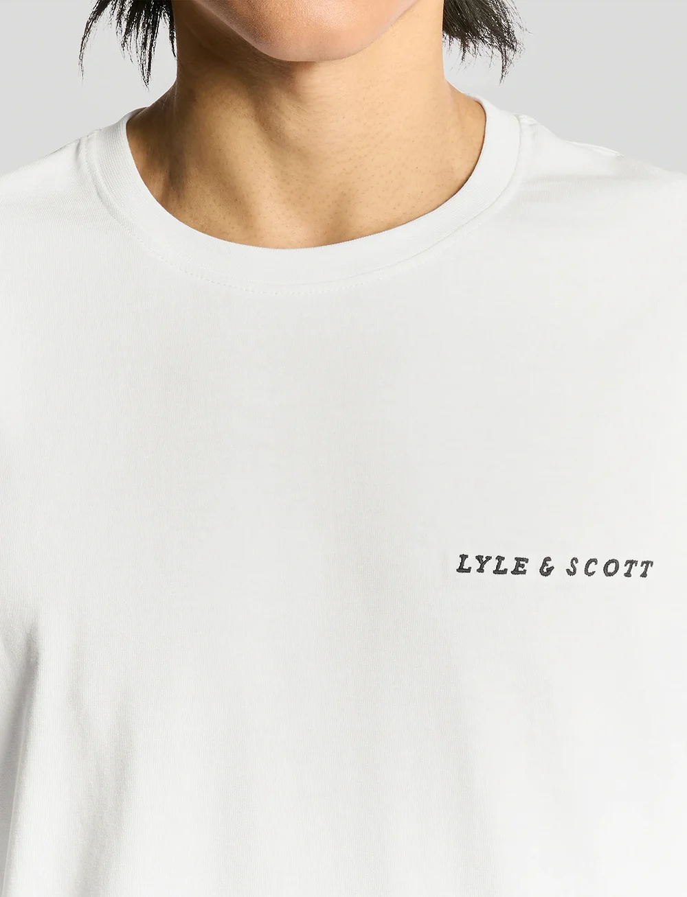 Lyle & Scott - Script T-Shirt - kurzärmelig - 626 white - 5