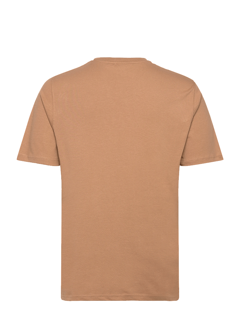 Lyle & Scott - Script T-Shirt - kortærmede t-shirts - x851 tigers eye - 2