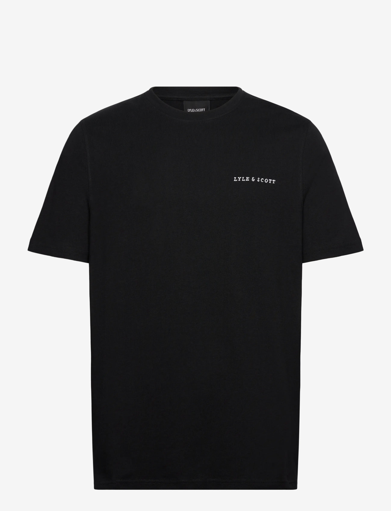 Lyle & Scott - Script T-Shirt - short-sleeved t-shirts - z865 jet black - 1