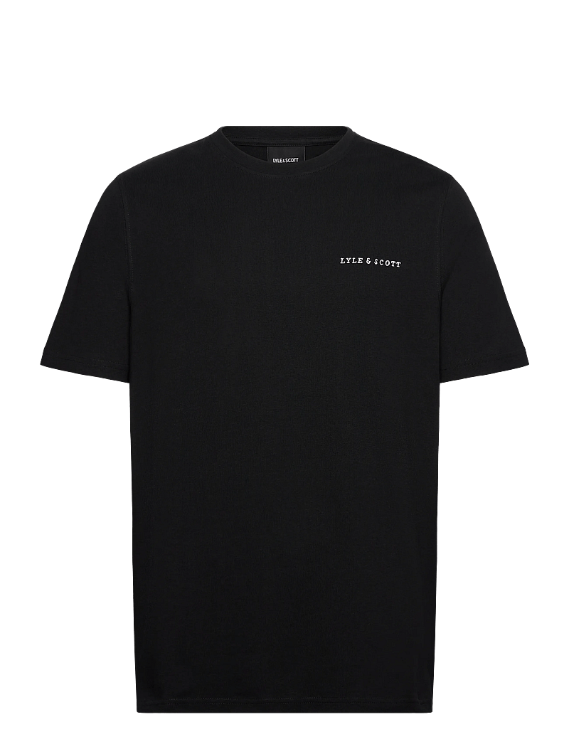 Lyle & Scott - Script T-Shirt - short-sleeved t-shirts - z865 jet black - 1