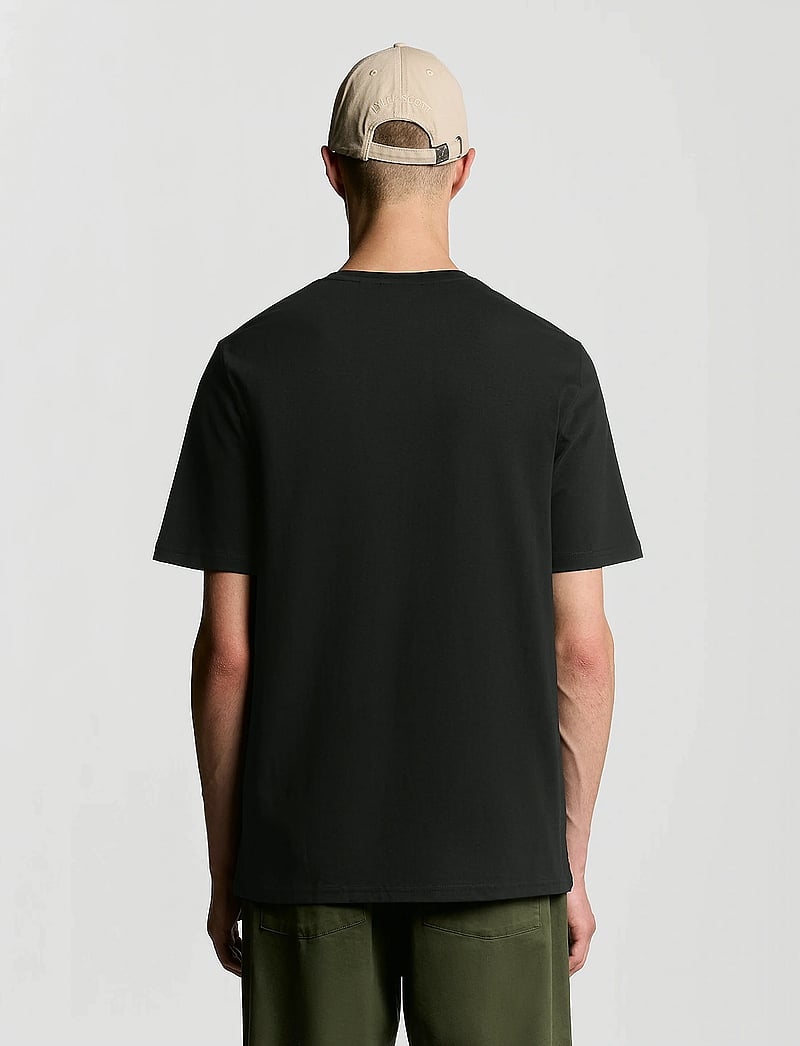 Lyle & Scott - Script T-Shirt - short-sleeved t-shirts - z865 jet black - 3