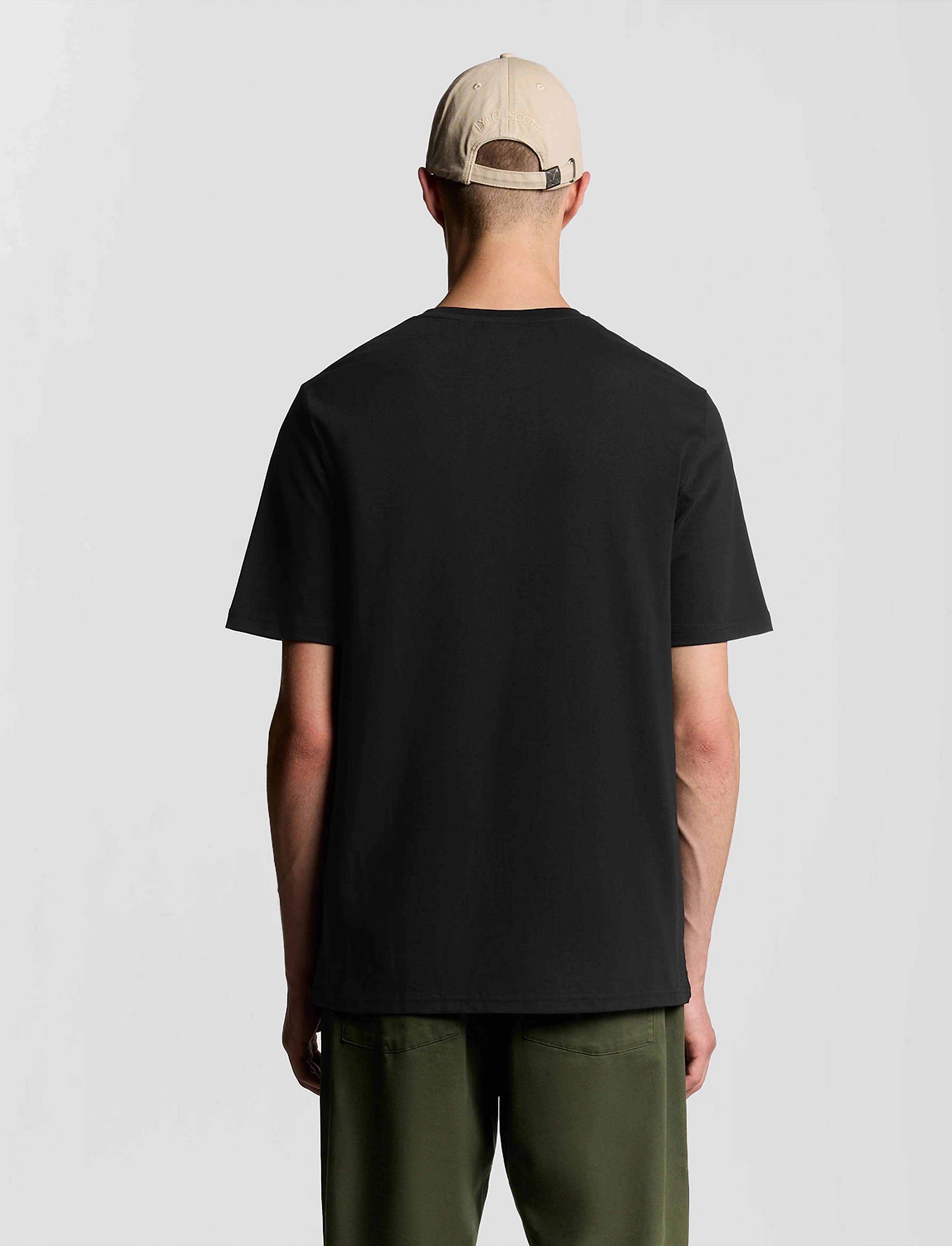 Lyle & Scott - Script T-Shirt - kurzärmelig - z865 jet black - 3