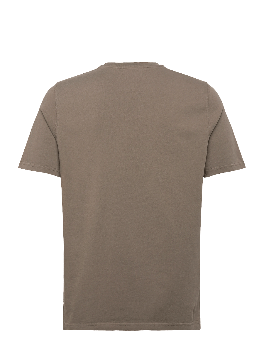 Lyle & Scott - Script T-Shirt - short-sleeved t-shirts - x569 khaki ash - 2