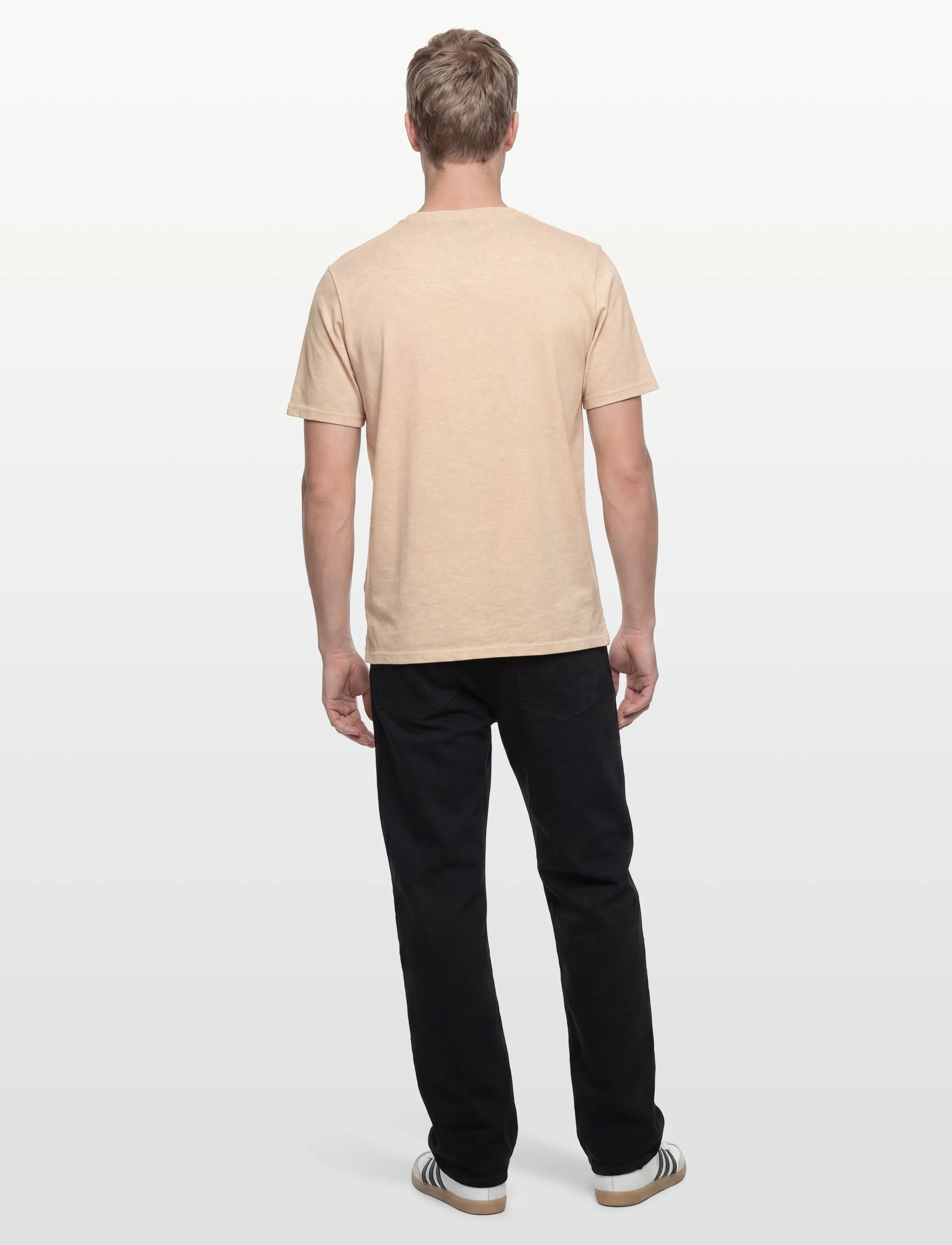 Lyle & Scott - Script T-Shirt - kortermede t-skjorter - y147 ice cream marl - 4