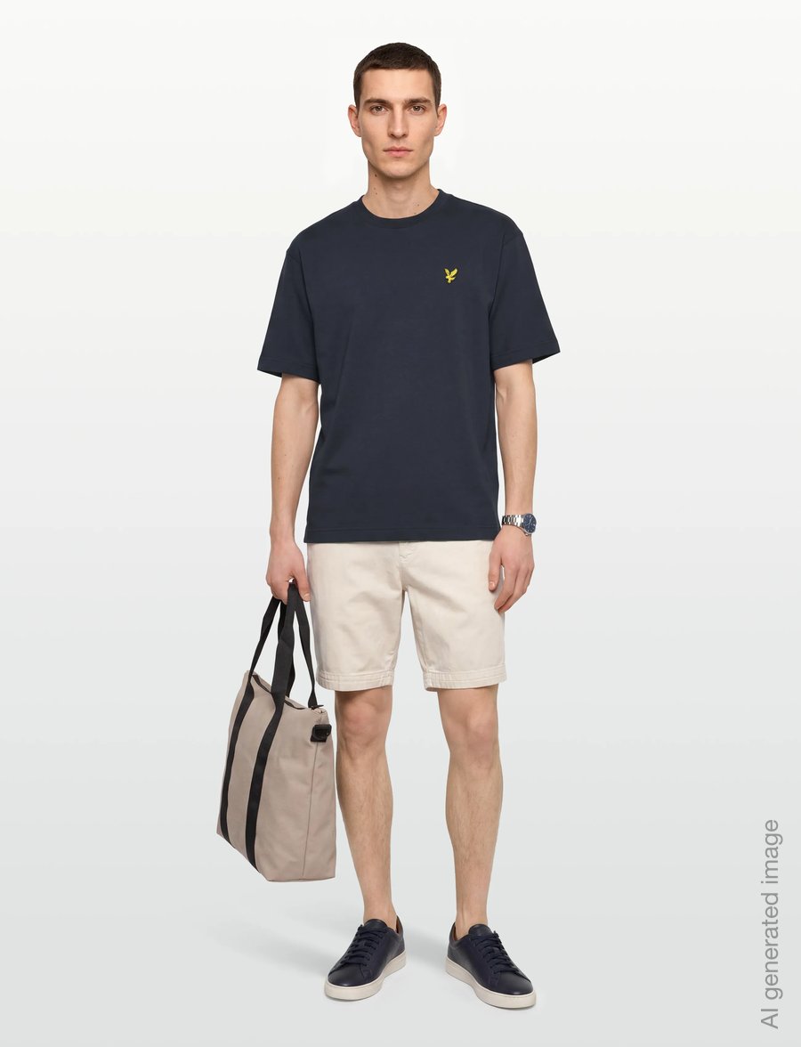 Lyle & Scott - Ultra Soft T-Shirt - lühikeste varrukatega t-särgid - dark navy - 0