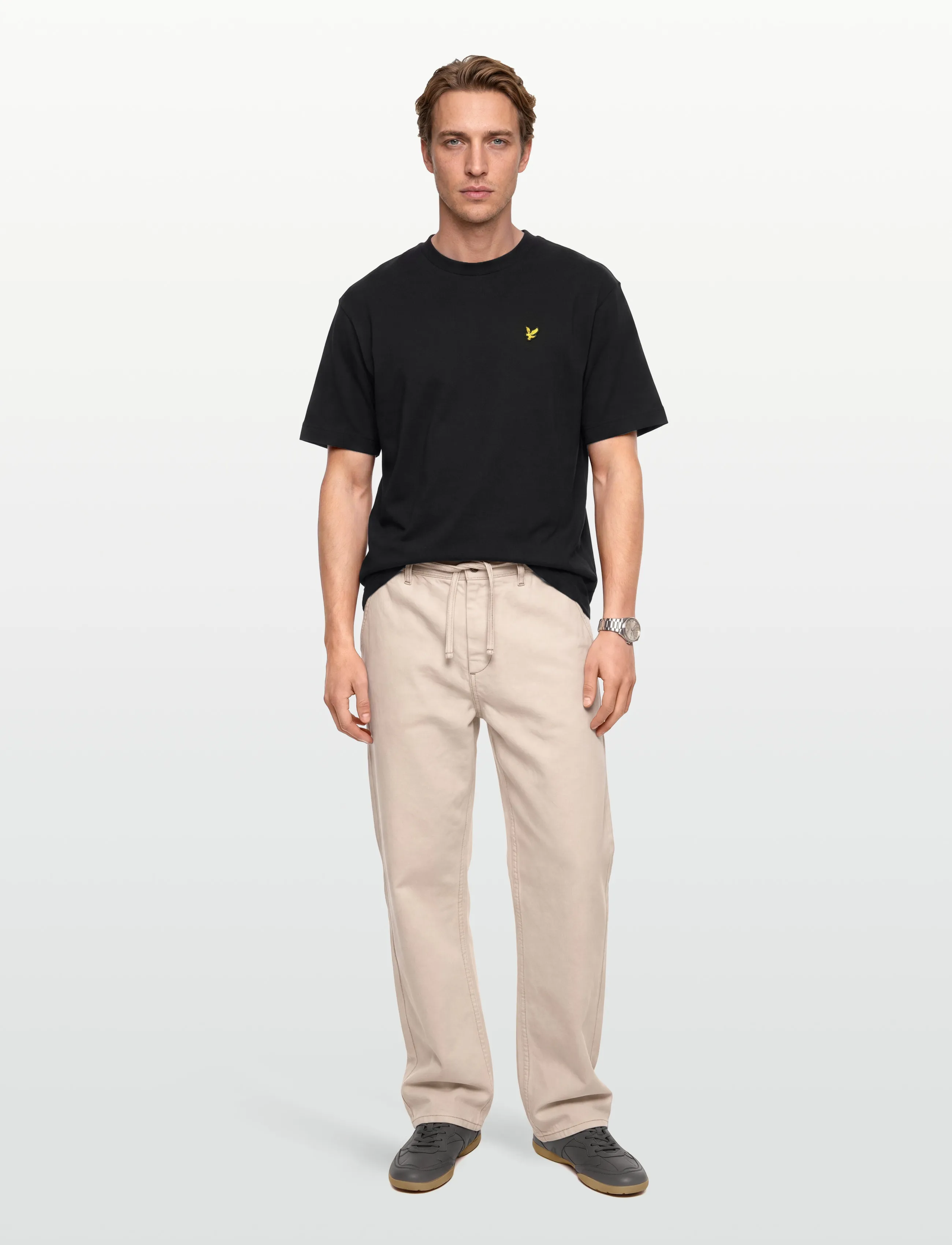 Lyle & Scott - Ultra Soft T-Shirt - madalaimad hinnad - jet black - 0