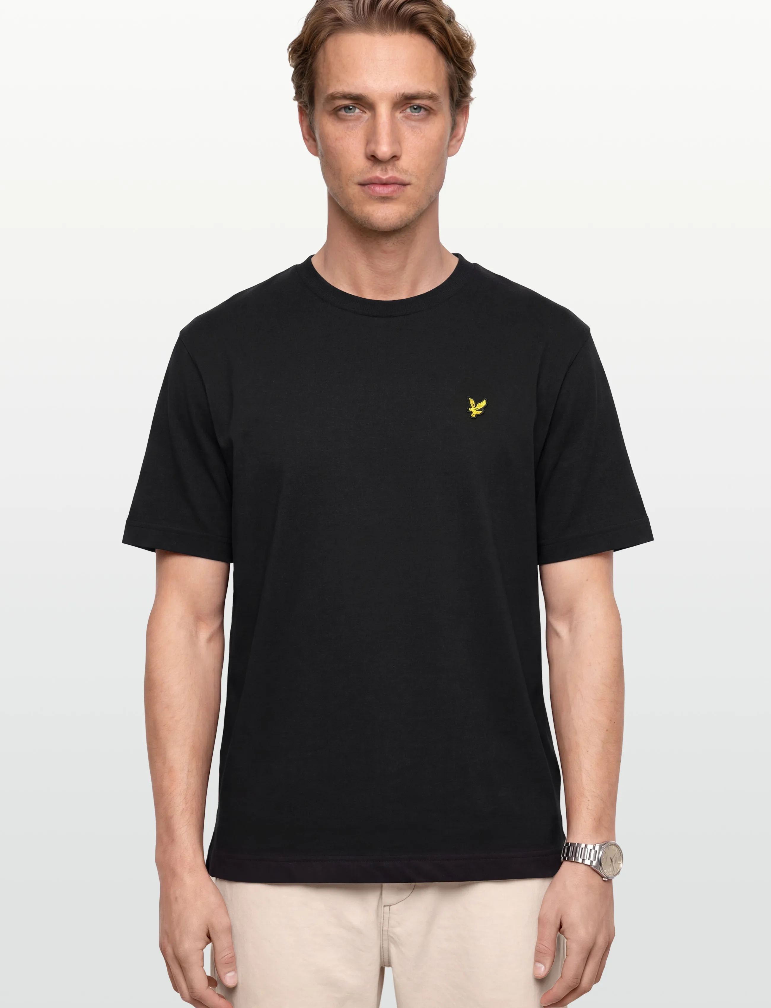 Lyle & Scott - Ultra Soft T-Shirt - madalaimad hinnad - jet black - 3