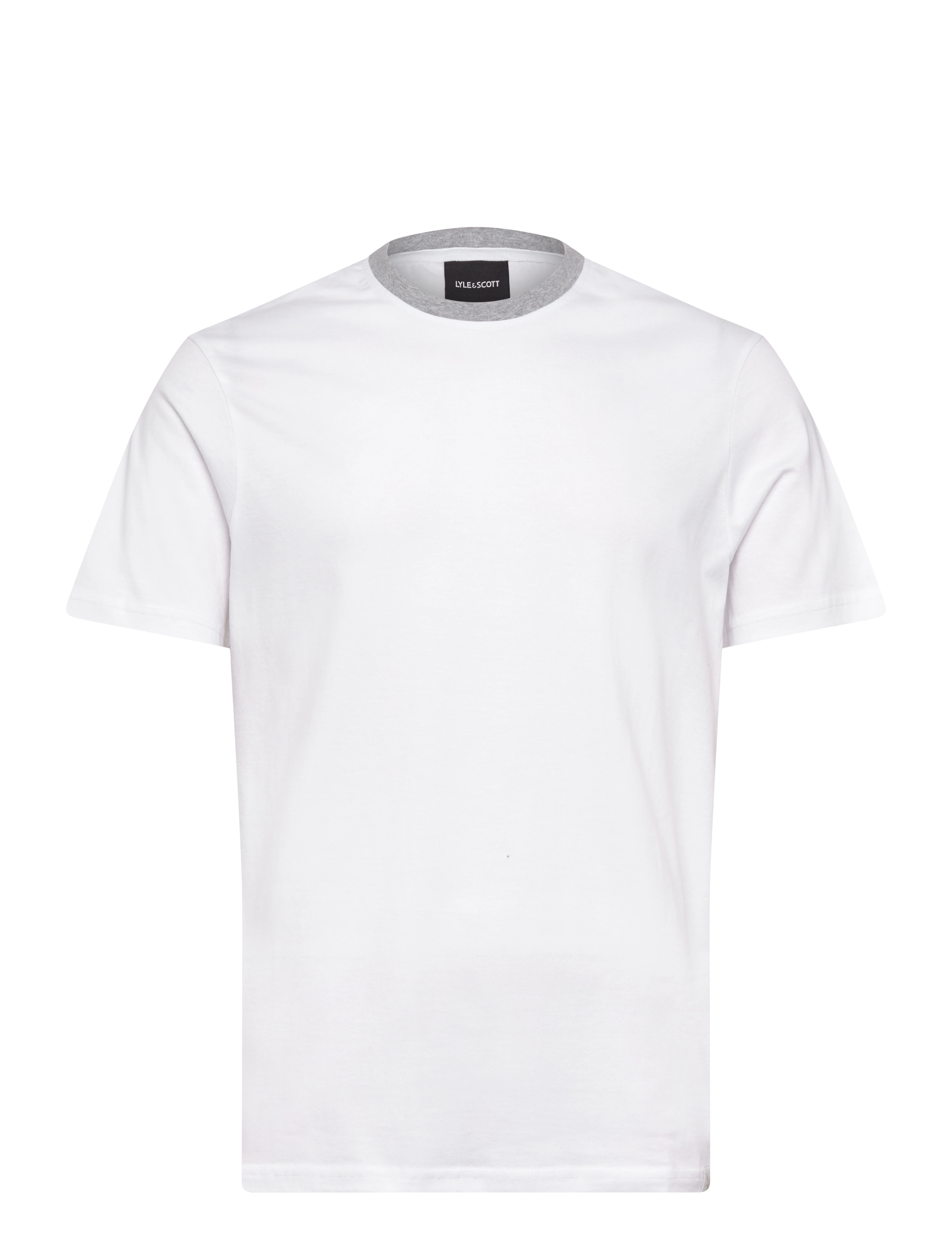 Lyle & Scott Half Raglan T-Shirt - T-shirts - 626 WHITE / white