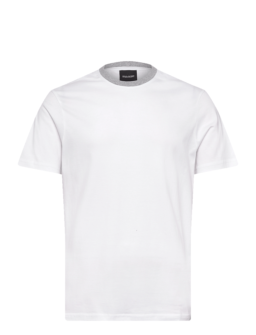 Lyle & Scott - Half Raglan T-Shirt - lühikeste varrukatega t-särgid - 626 white - 1