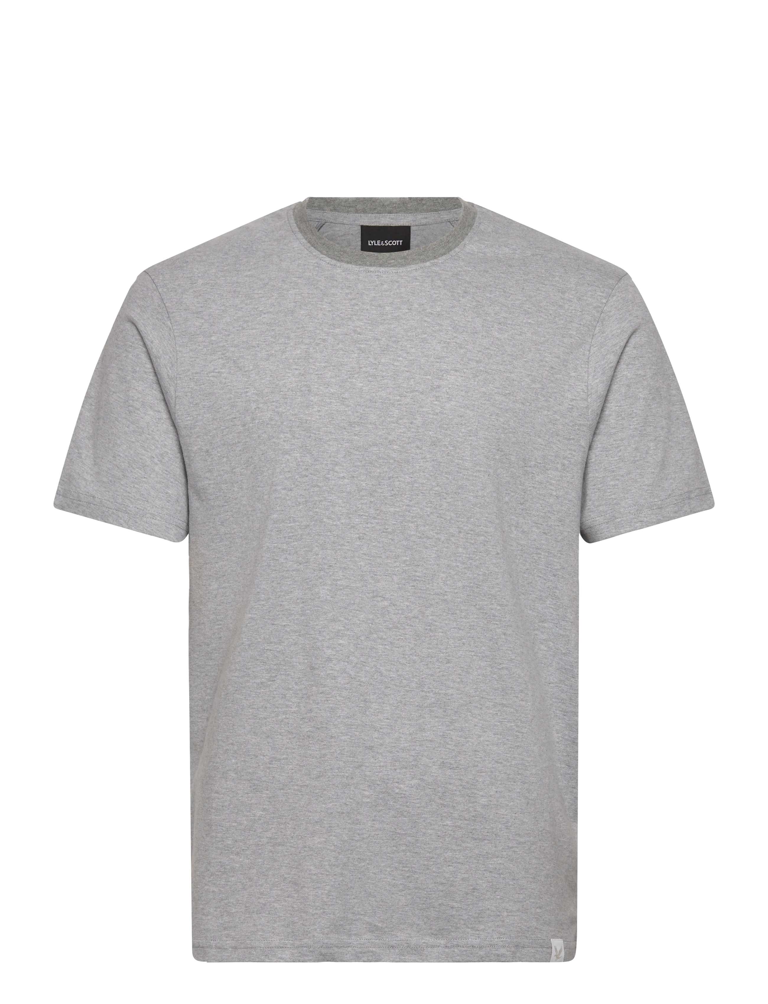 Lyle & Scott Half Raglan T-Shirt - T-shirts - D24 LIGHT GREY MARL / grey