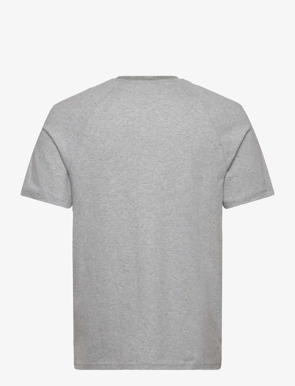 Lyle & Scott - Half Raglan T-Shirt - kortærmede t-shirts - d24 light grey marl - 2