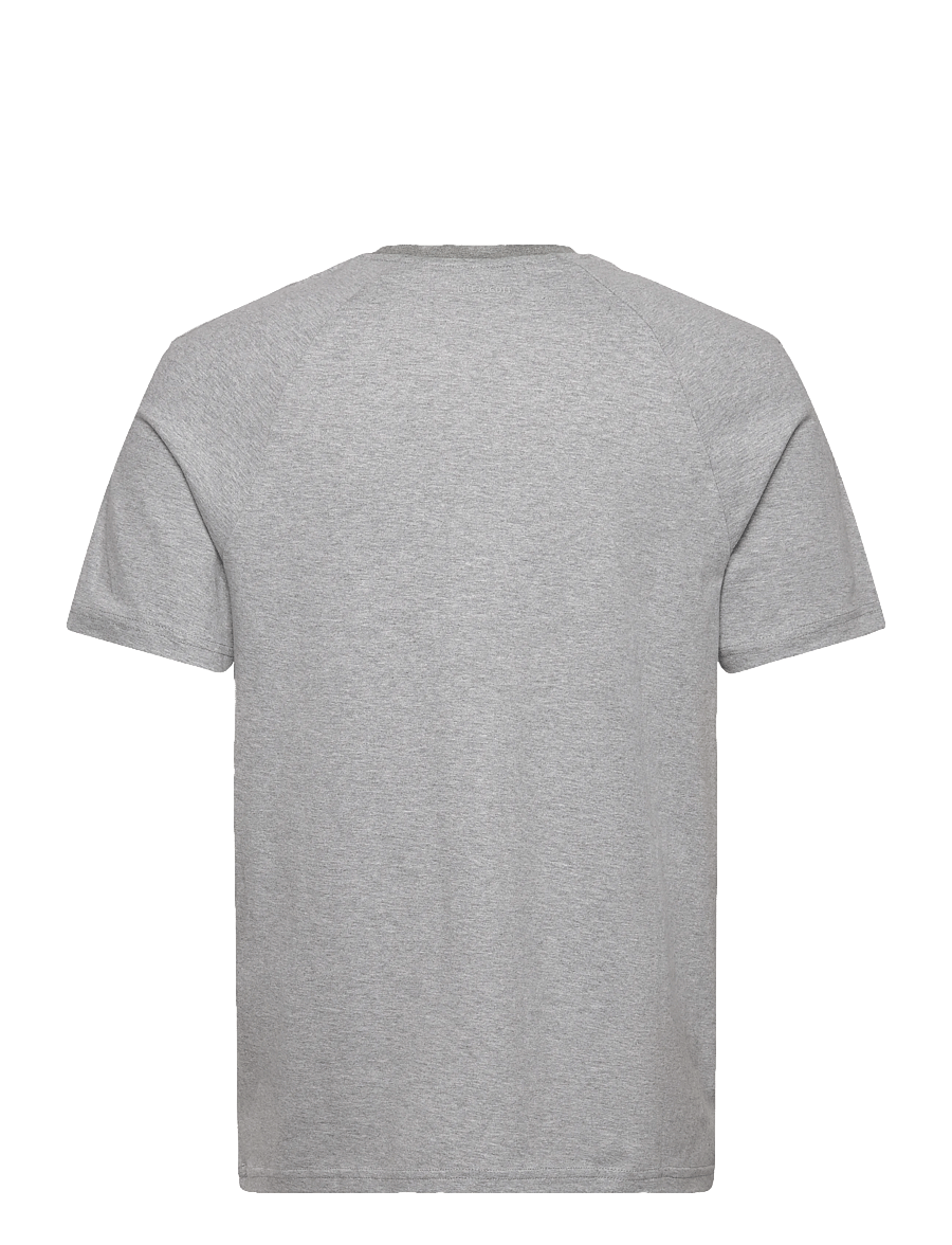 Lyle & Scott - Half Raglan T-Shirt - lühikeste varrukatega t-särgid - d24 light grey marl - 2