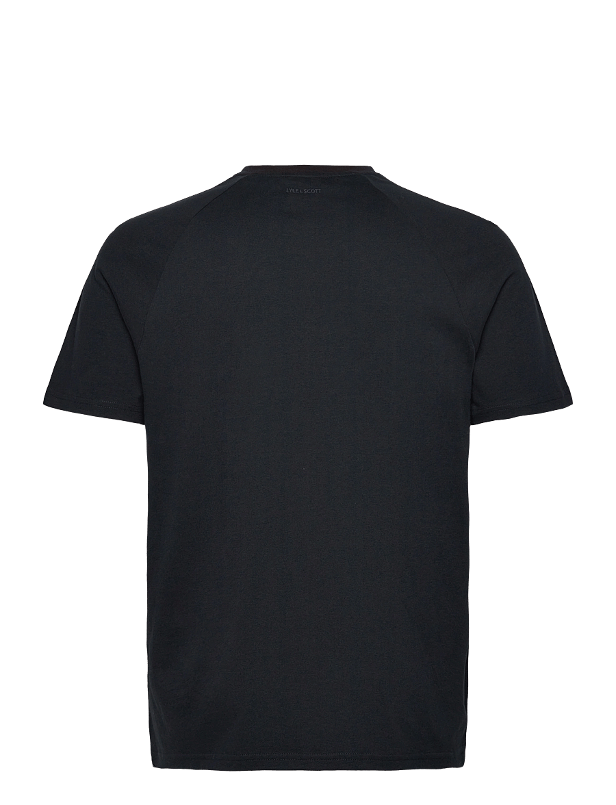 Lyle & Scott - Half Raglan T-Shirt - lühikeste varrukatega t-särgid - z271 dark navy - 2