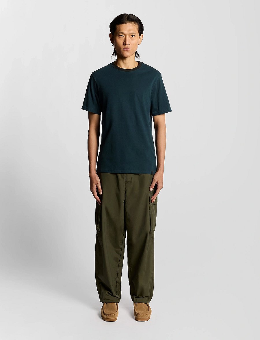 Lyle & Scott - Half Raglan T-Shirt - lühikeste varrukatega t-särgid - z271 dark navy - 0