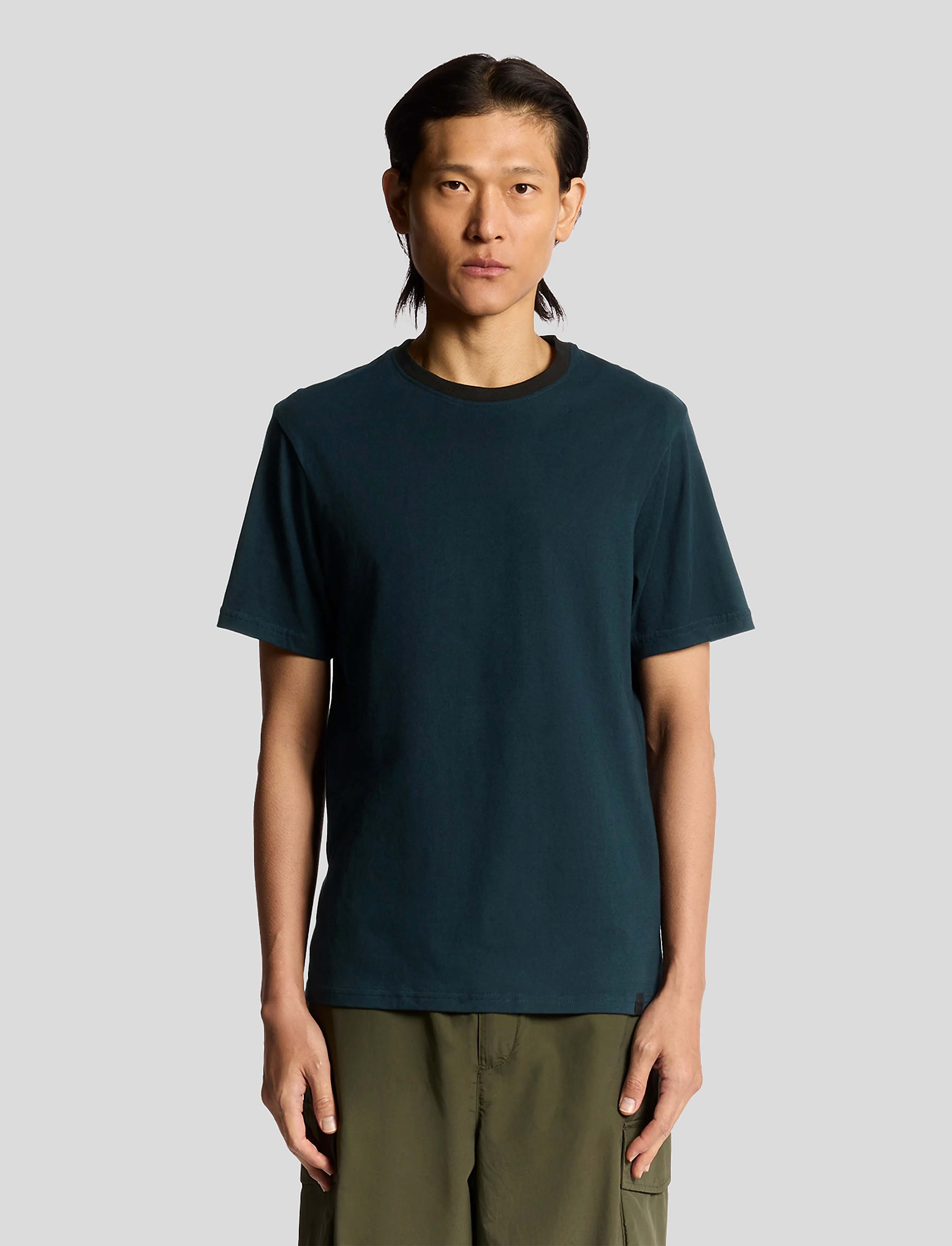Lyle & Scott - Half Raglan T-Shirt - lühikeste varrukatega t-särgid - z271 dark navy - 5
