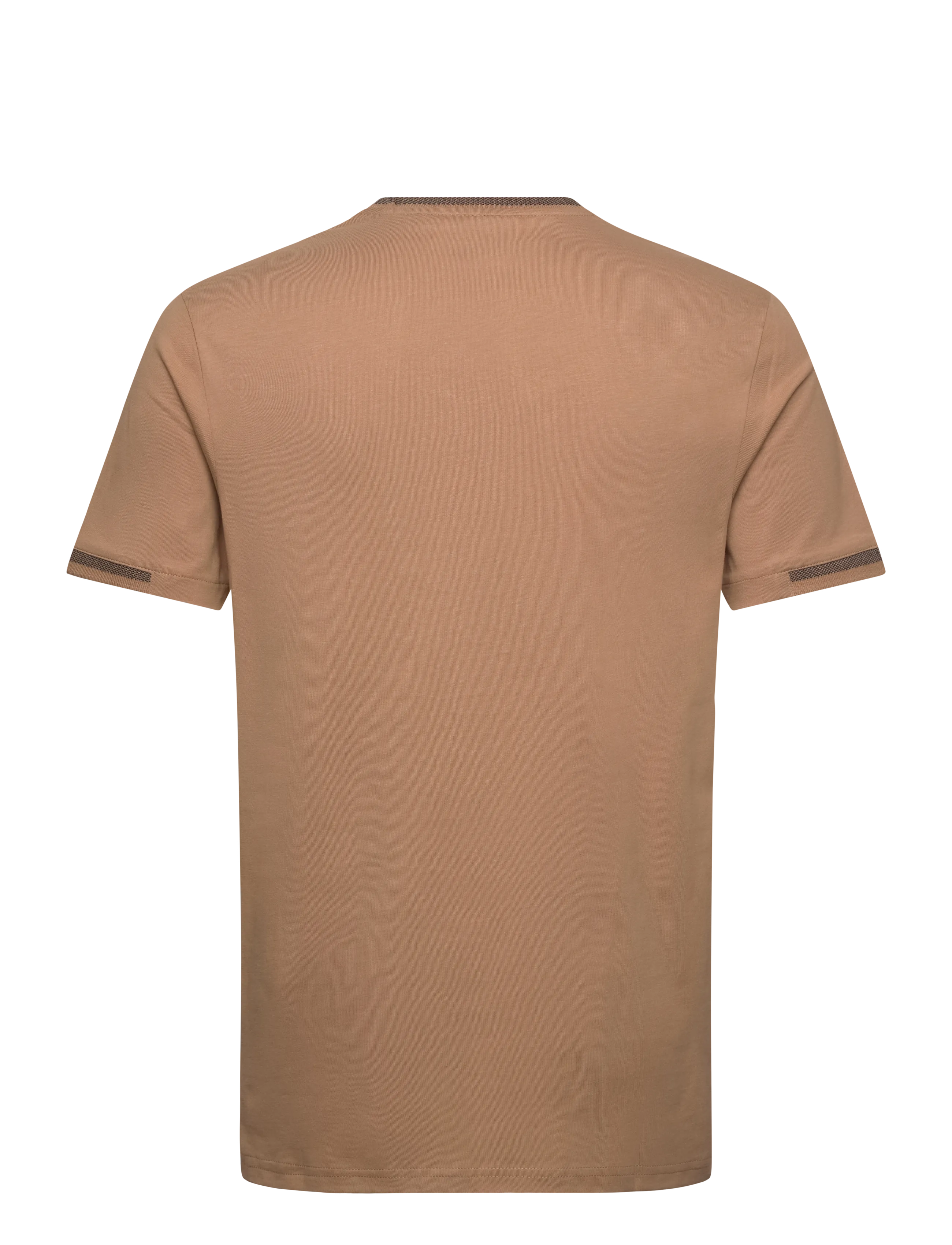 Lyle & Scott - Birdseye Half Tipped T-Shirt - lühikeste varrukatega t-särgid - x946 tigers eye/ dark navy - 2