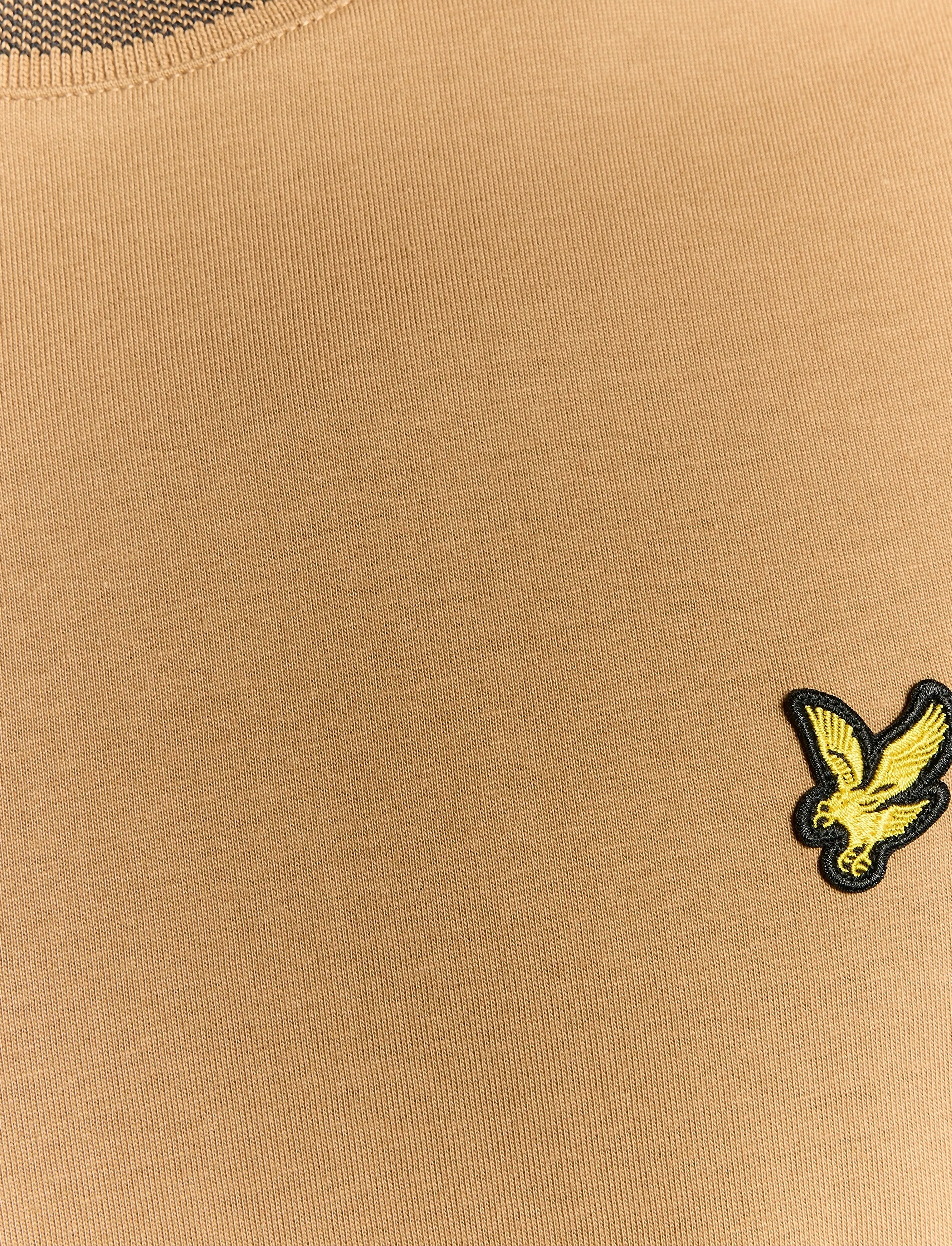 Lyle & Scott Birdseye Half Tipped T-Shirt herr – bild 5