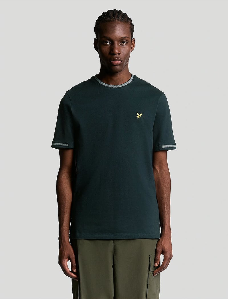 Lyle Scott Birdseye Half Tipped T-shirt (YLETS2305V) Short