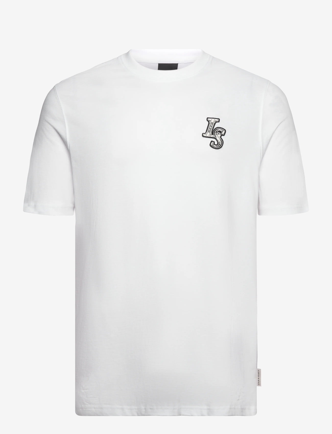 Lyle & Scott - Deco Patch T-shirt - efterårstøj - 626 white - 0