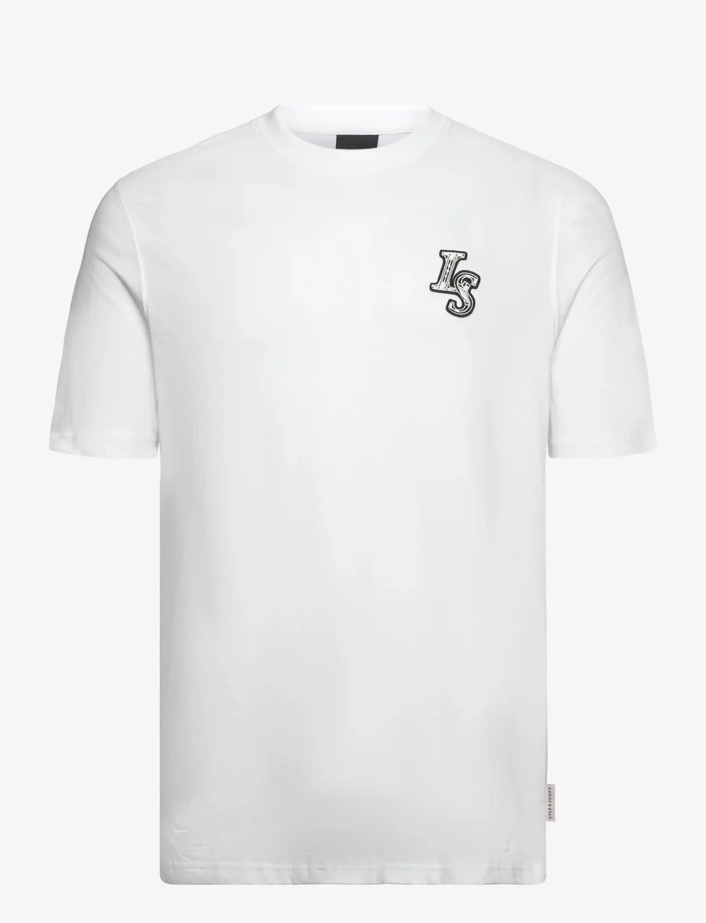 Lyle & Scott - Deco Patch T-shirt - short-sleeved t-shirts - 626 white - 0