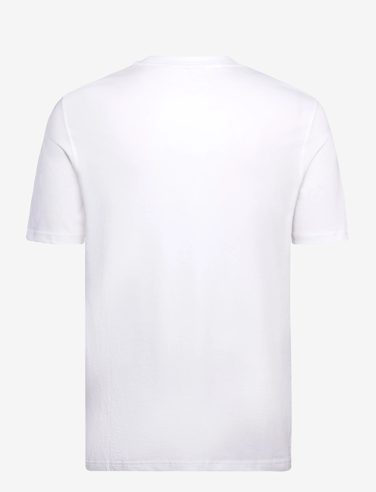 Lyle & Scott - Deco Patch T-shirt - efterårstøj - 626 white - 1