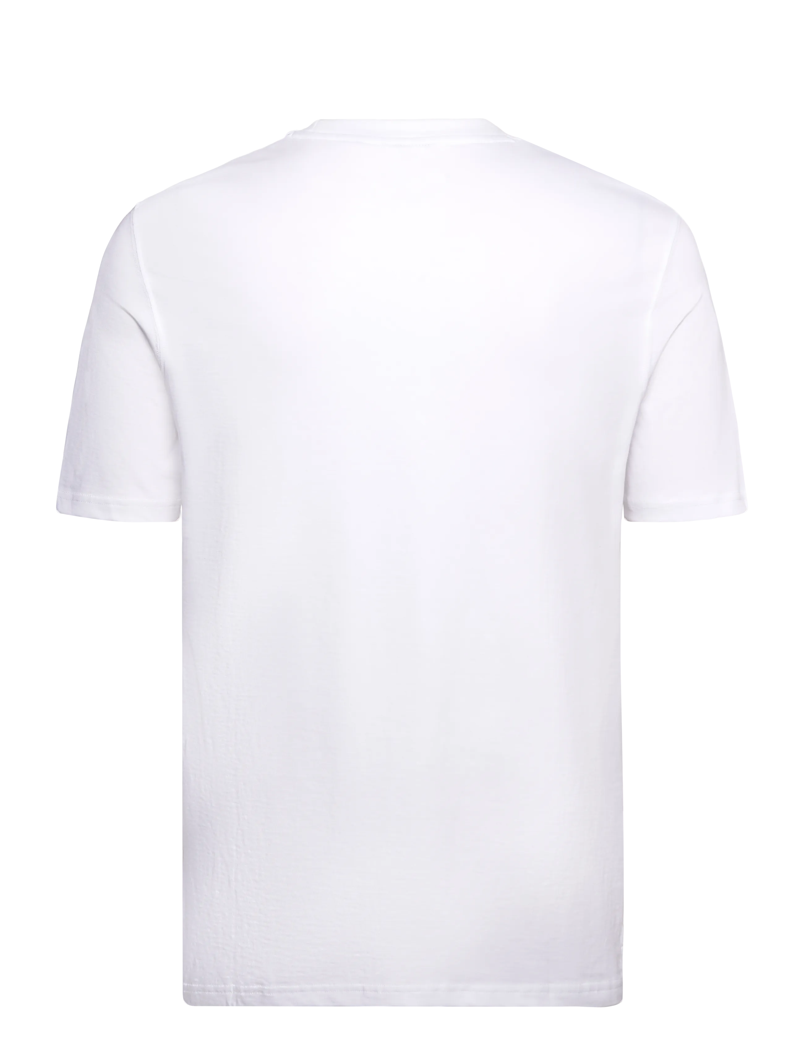Lyle & Scott - Deco Patch T-shirt - kortärmade t-shirts - 626 white - 1