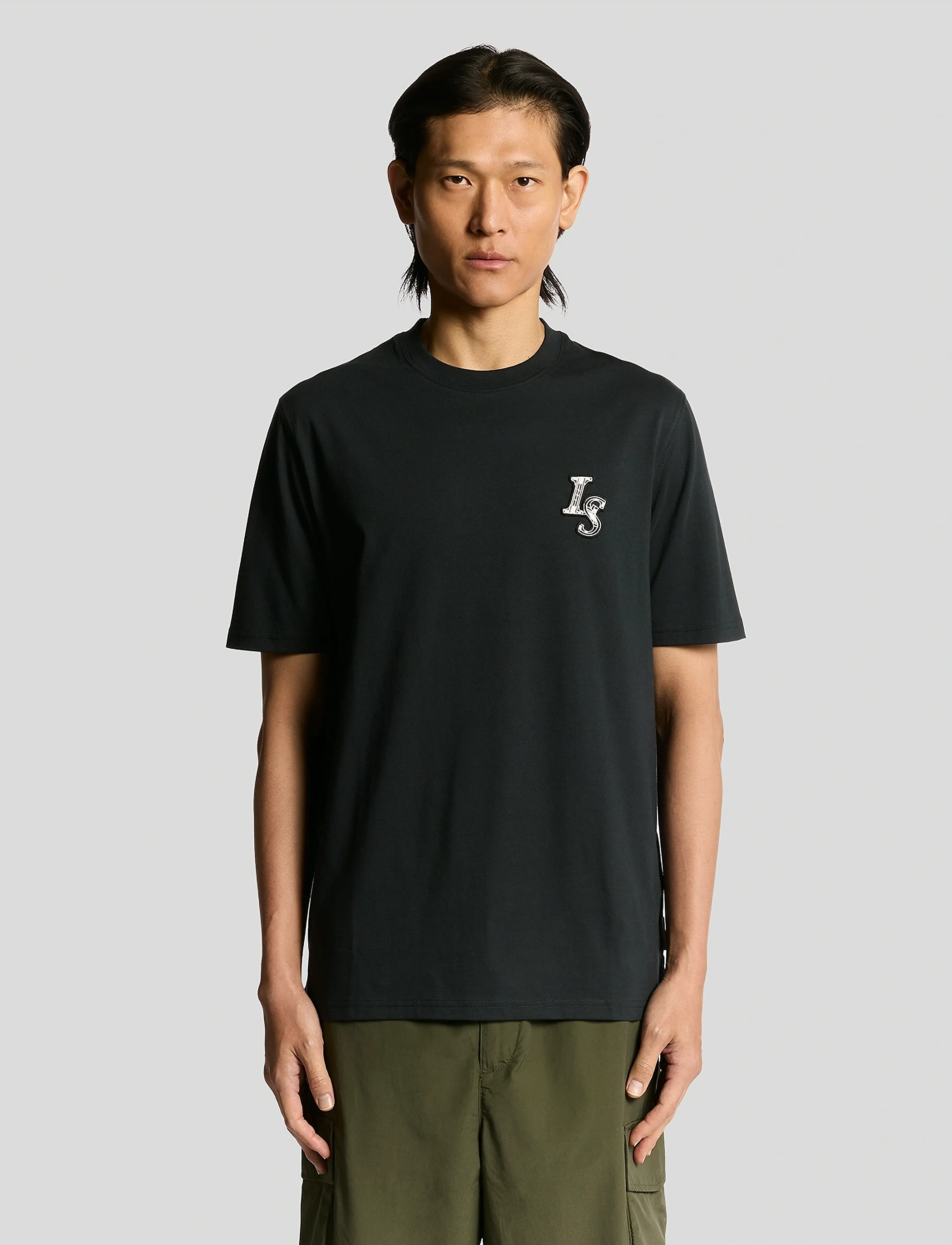 Lyle & Scott Deco Patch T-shirt - Deals - Z271 DARK NAVY / navy