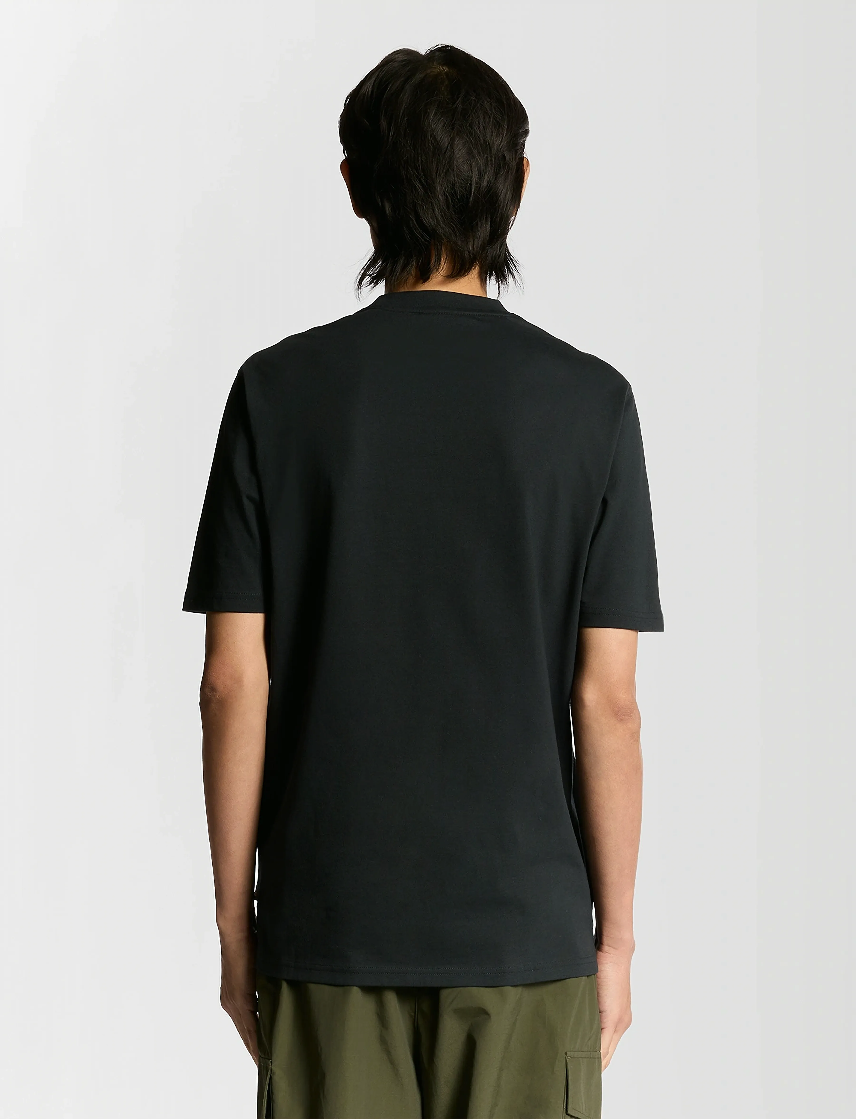 Lyle & Scott - Deco Patch T-shirt - laveste priser - z271 dark navy - 3