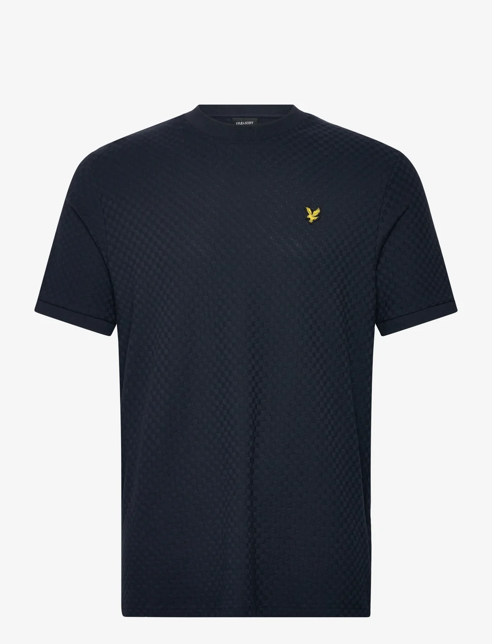 Lyle & Scott - Football Jacquard T-shirt - lühikeste varrukatega t-särgid - z271 dark navy - 0