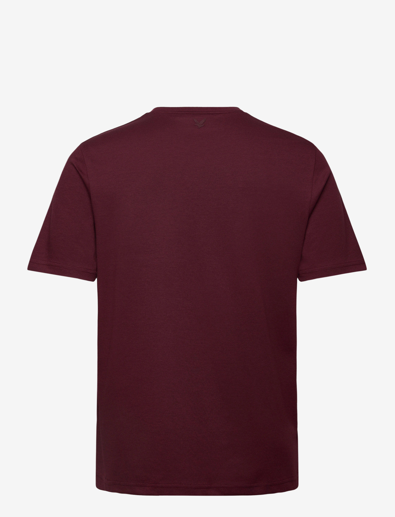 Lyle & Scott - Chest Logo Interlock T-Shirt - kortærmede t-shirts - y052 port - 1