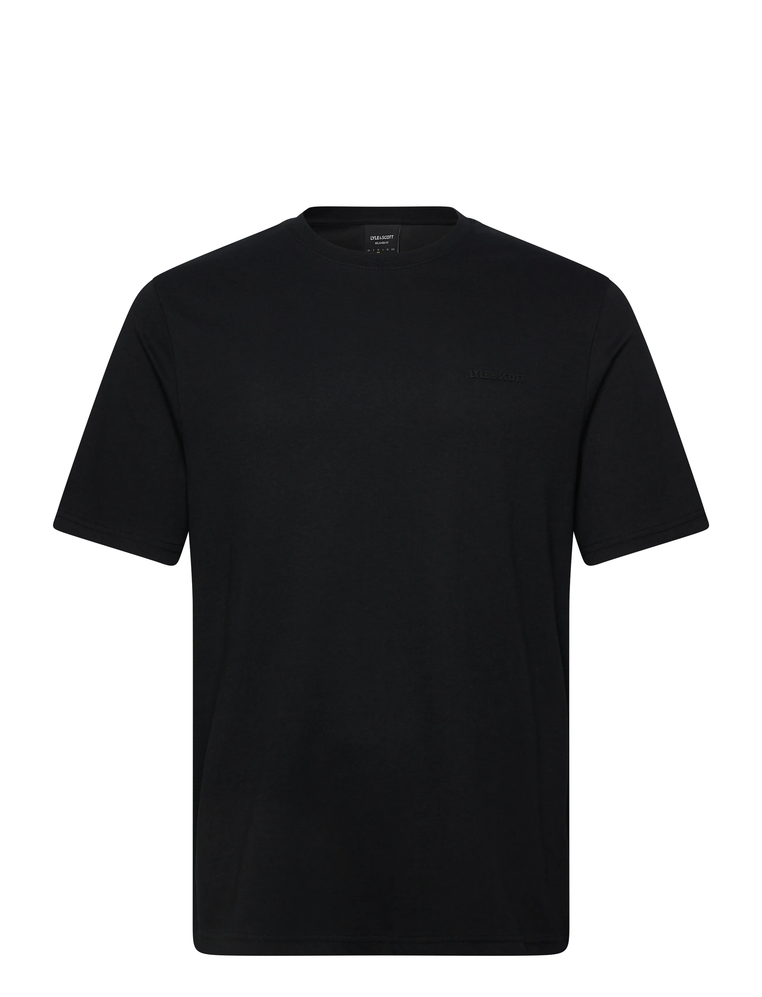 Lyle & Scott Chest Logo Interlock T-Shirt - Deals - Z865 JET BLACK / black