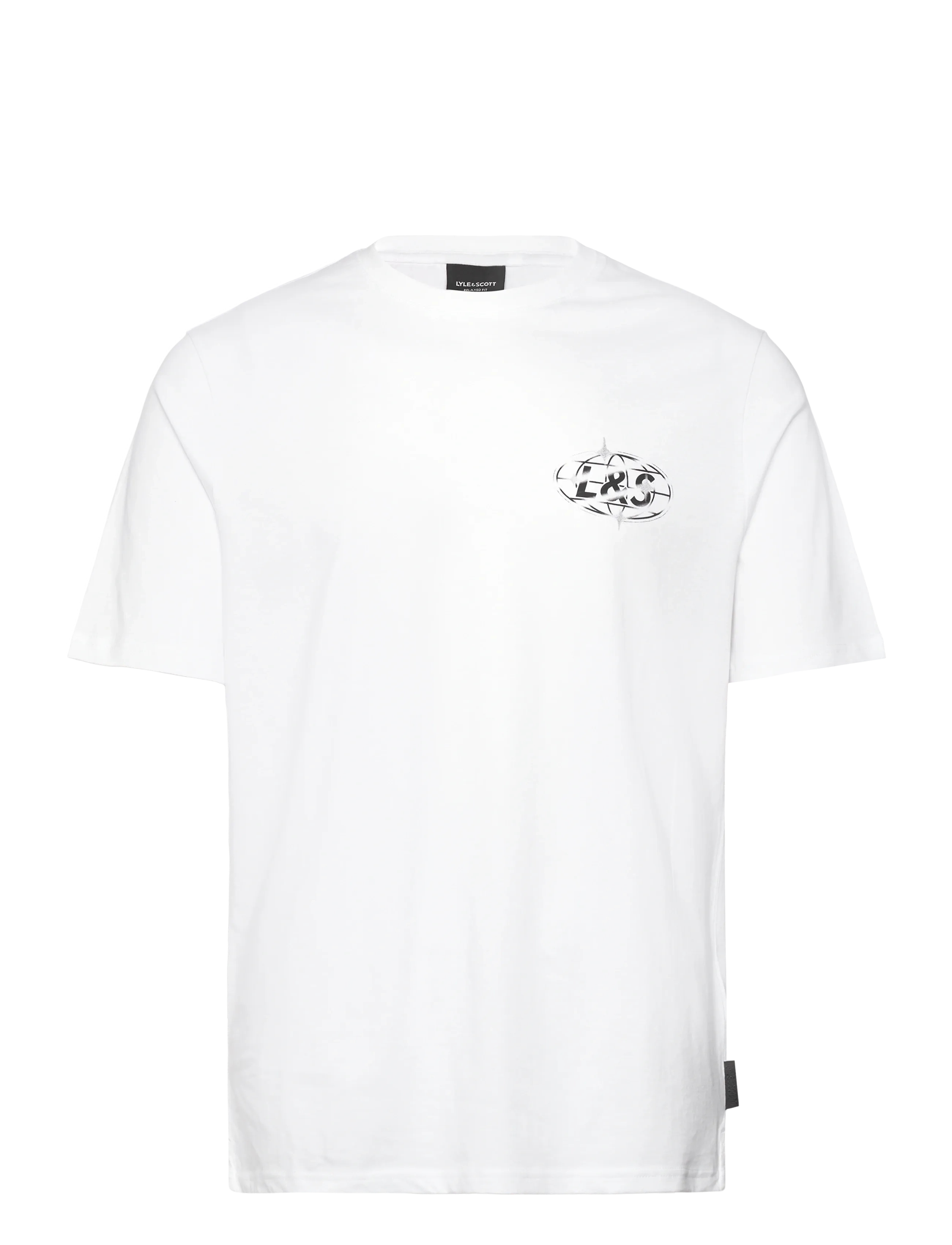 Lyle & Scott Chrome Graphic T-shirt - T-shirts - 626 WHITE / white