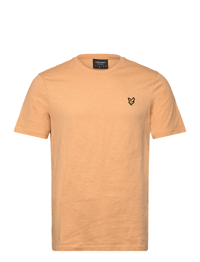 Lyle & Scott - Fine Slub T-shirt - kortärmade t-shirts - y122 honeycomb - 1