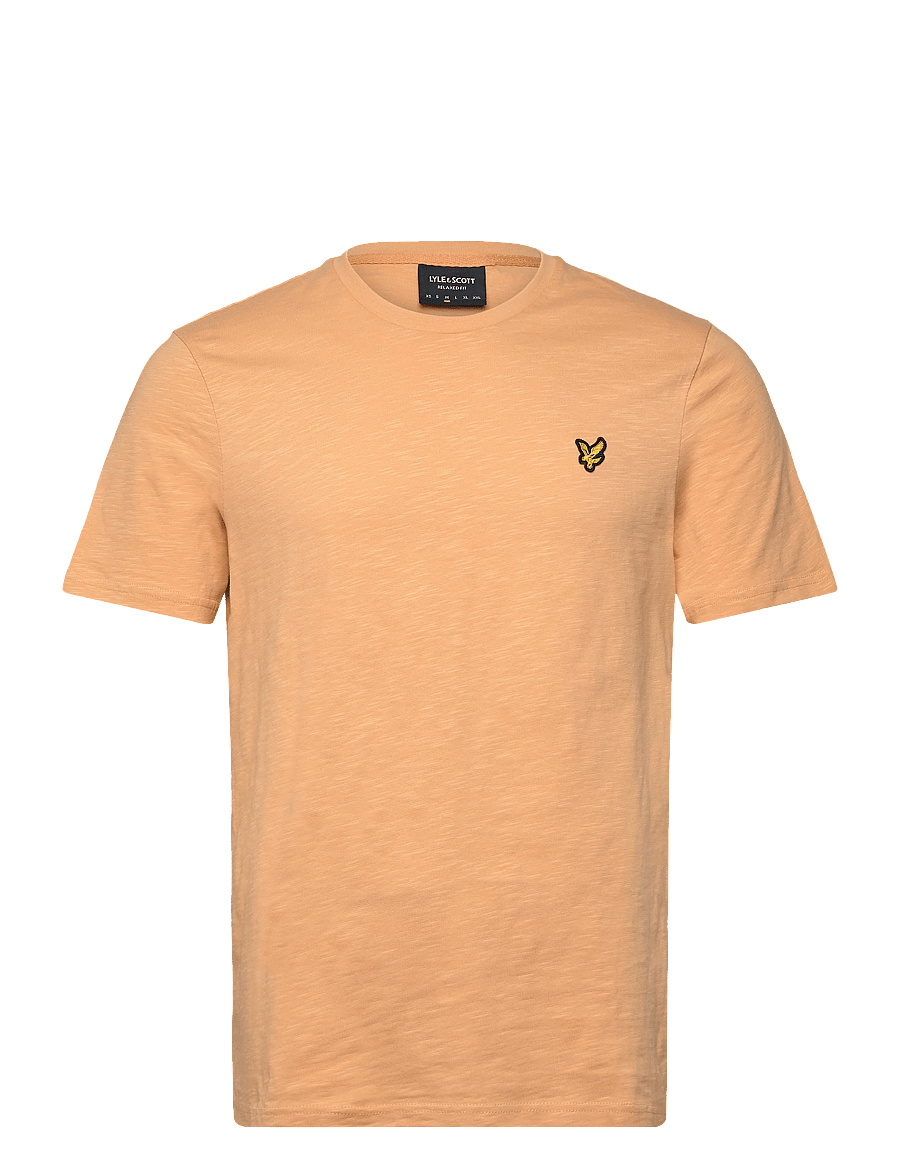Lyle & Scott - Fine Slub T-shirt - kortærmede t-shirts - y122 honeycomb - 1