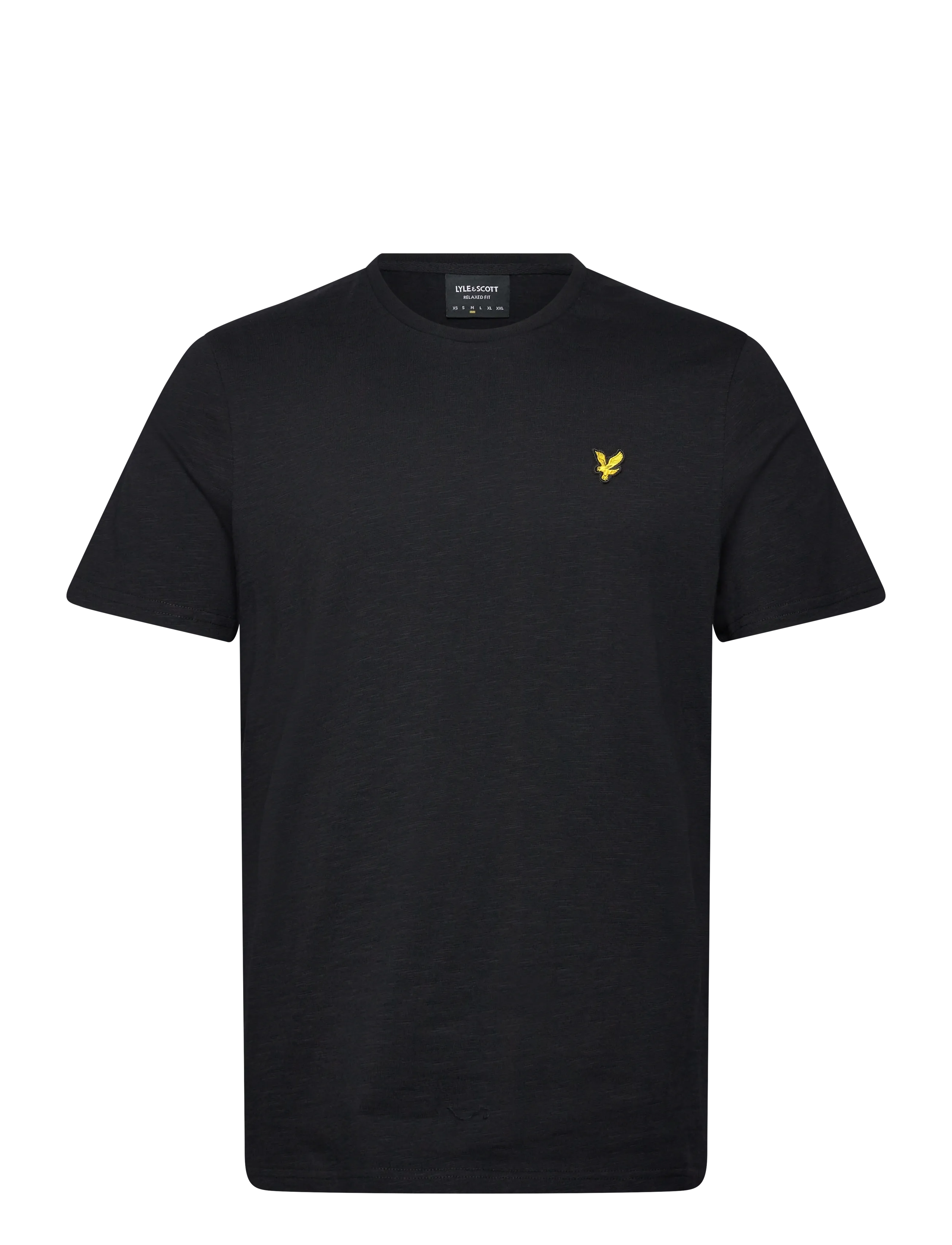 Lyle & Scott Fine Slub T-shirt - T-shirts - Z865 JET BLACK / black