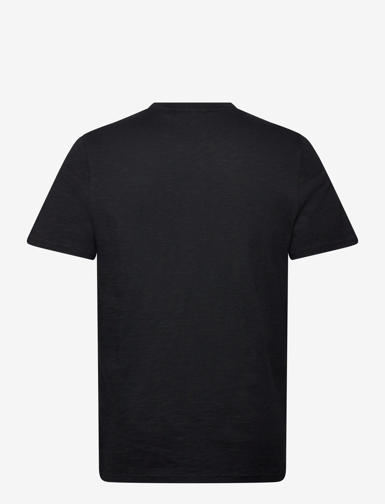 Lyle & Scott - Fine Slub T-shirt - lühikeste varrukatega t-särgid - z865 jet black - 2