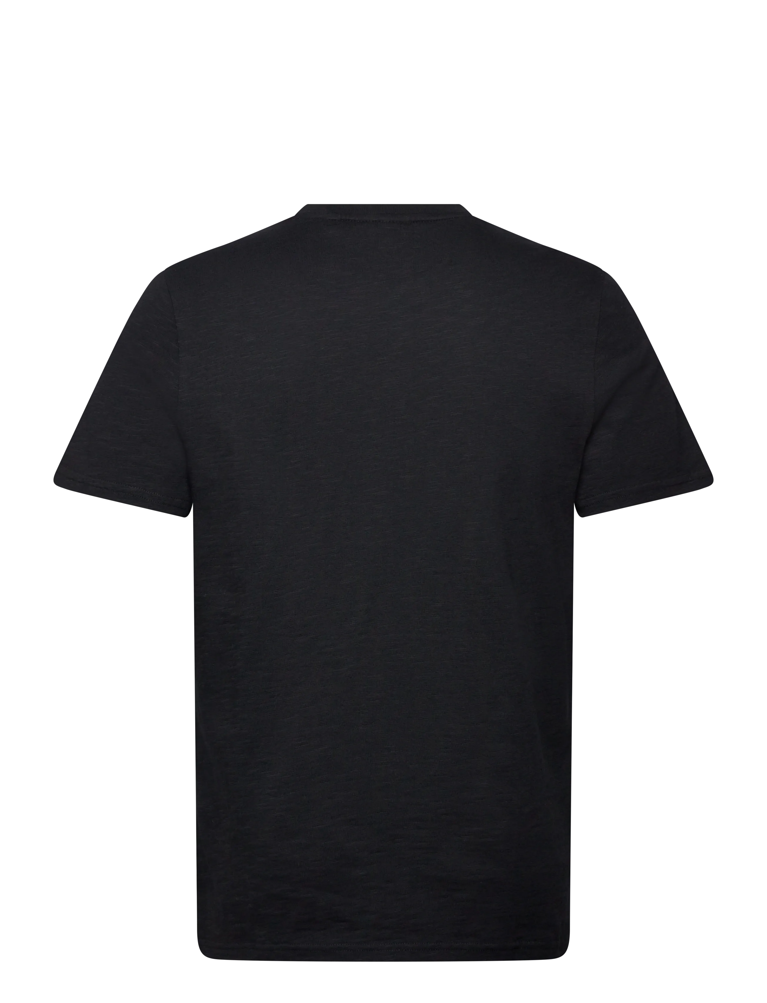 Lyle & Scott - Fine Slub T-shirt - short-sleeved t-shirts - z865 jet black - 2