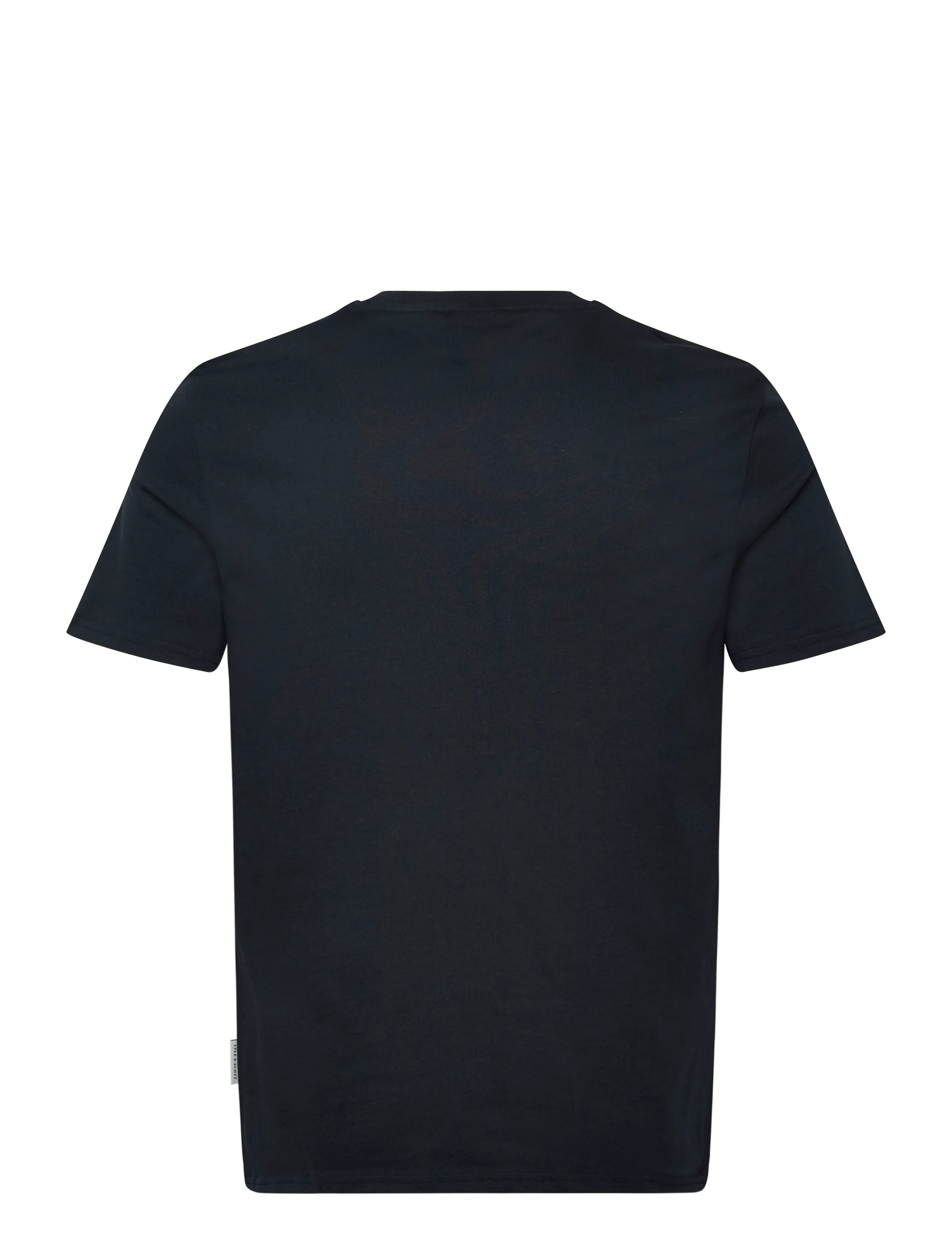 Lyle & Scott - Supermarket Embroidered T-shirt - kortærmede t-shirts - dark navy - 2